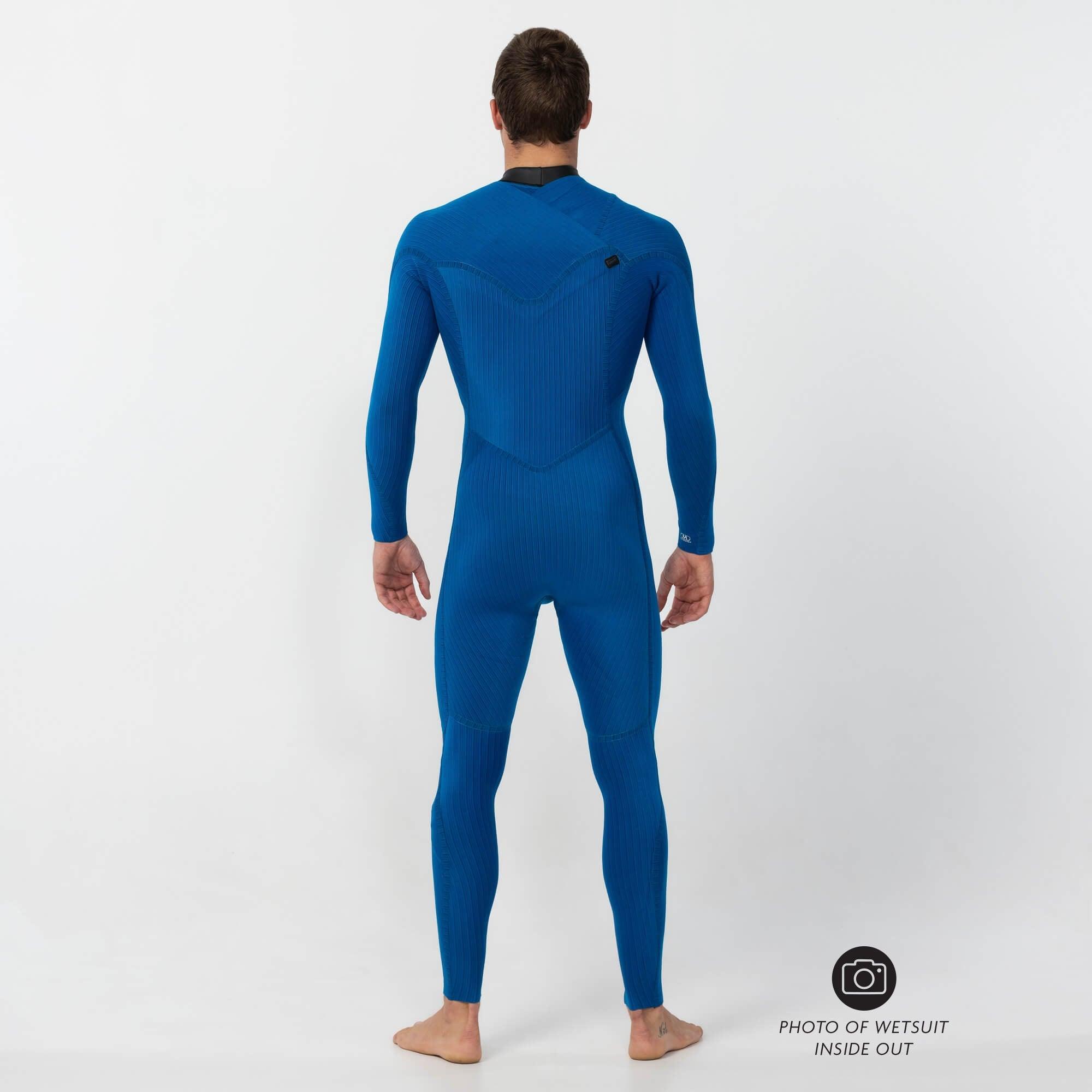 HyperFreak 3/2+ Steamer Chest Zip Wetsuit - Black
