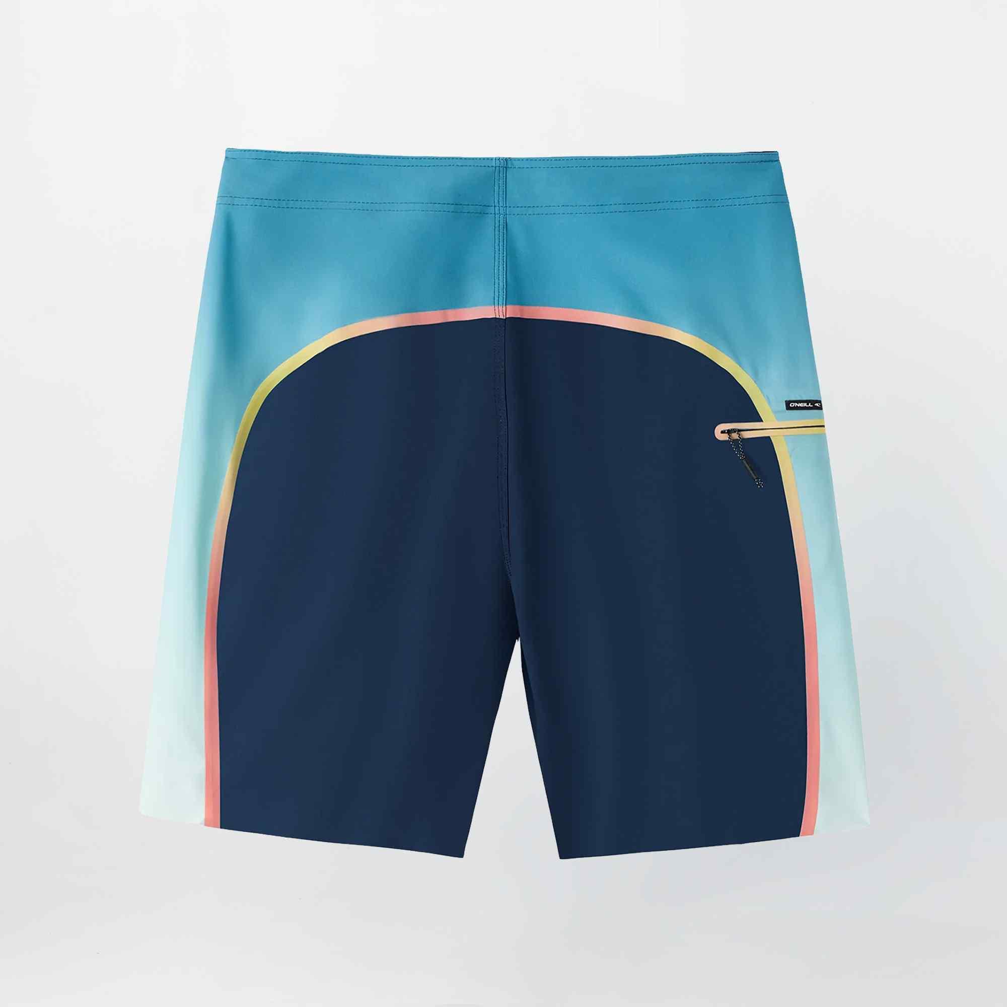 Back view of Boardshorts - Navy