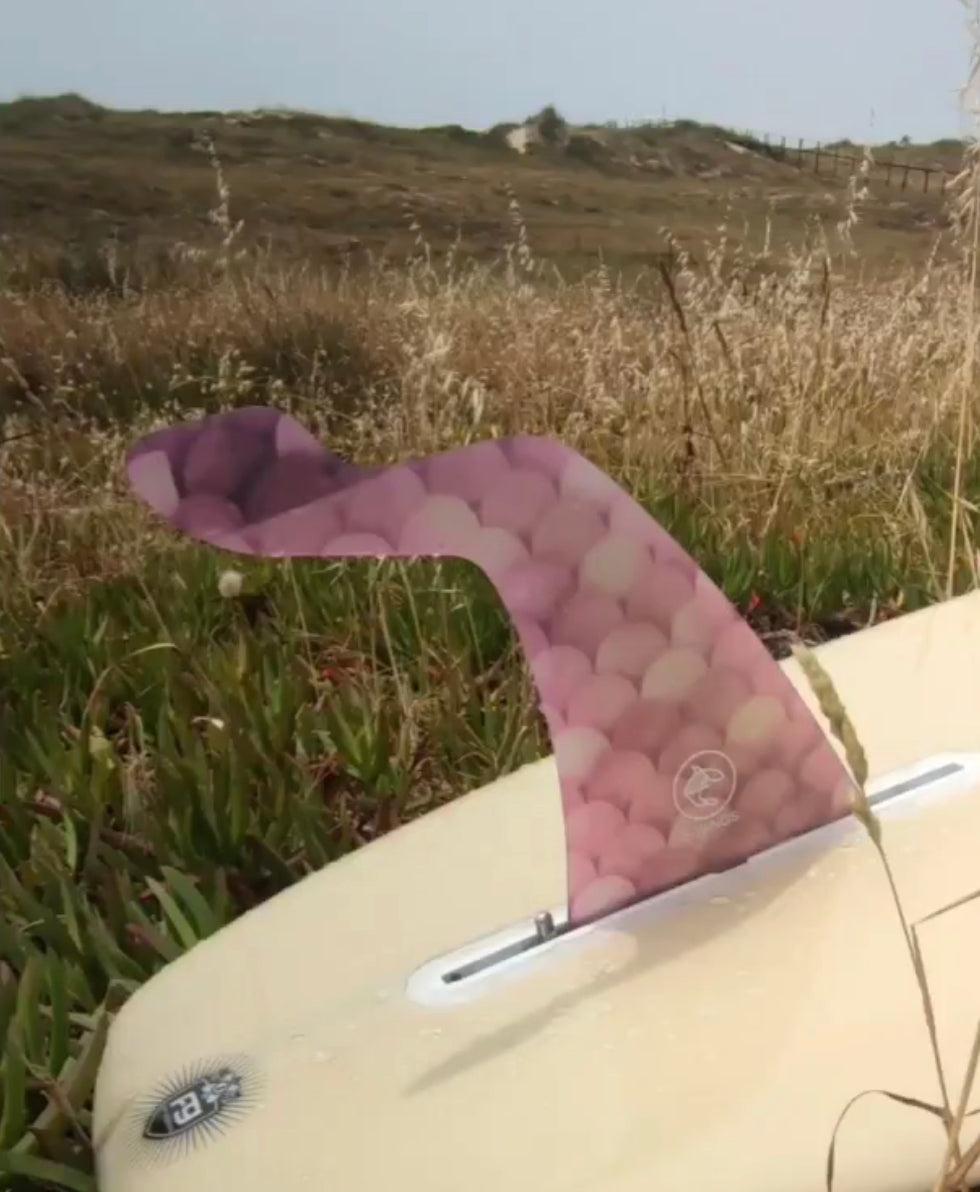 S-WINGS SINGLE FIN 9.5 - PINK