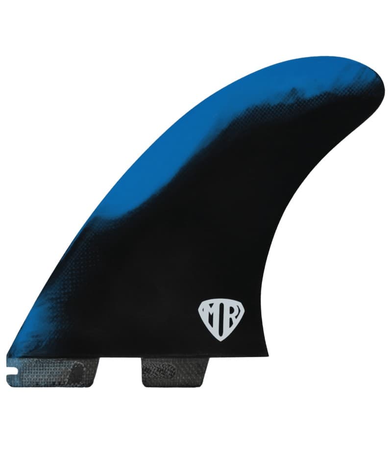 FCS II Mark Richards Twin + 1 PC Fins - Blue/Black - M-L (Alternate 1)