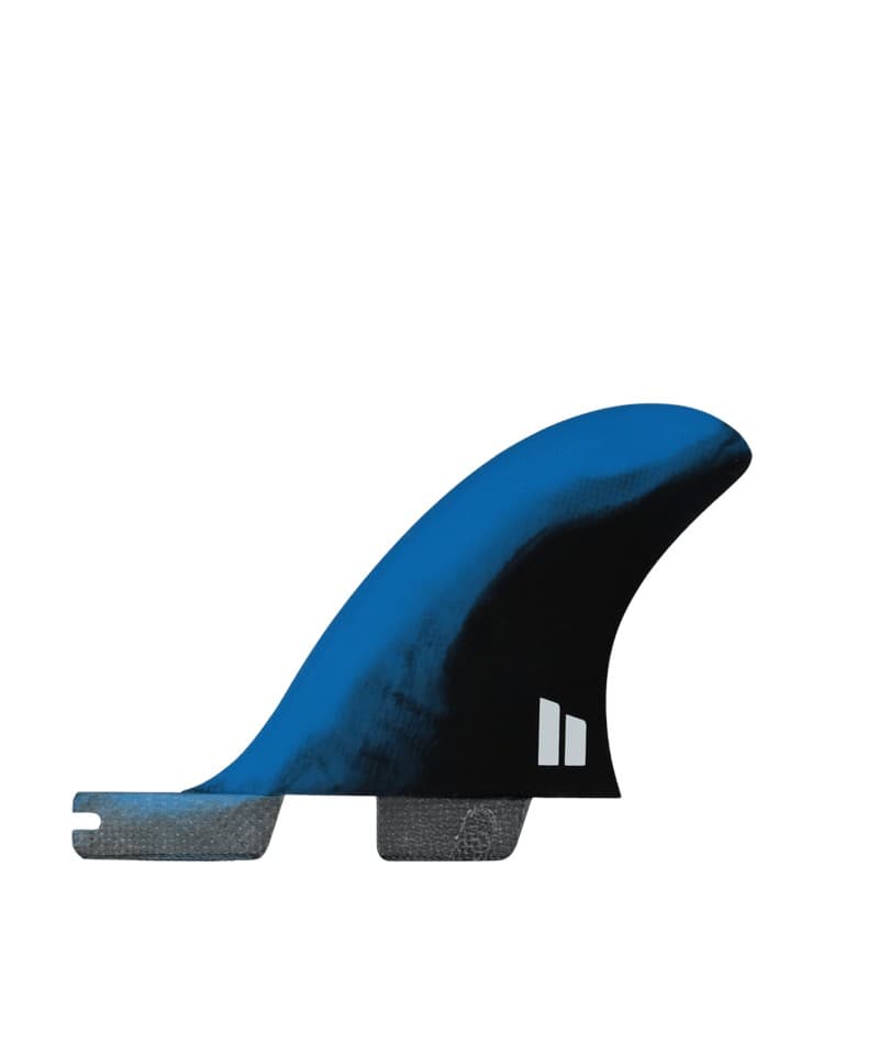 FCS II Mark Richards Twin + 1 PC Fins - Blue/Black - M-L (Alternate 2)