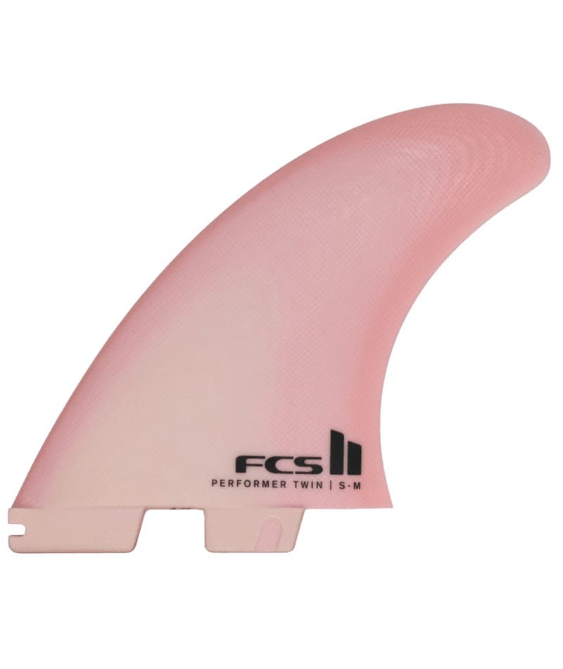 FCS II Performer Twin + 1 PG Fins - Blush