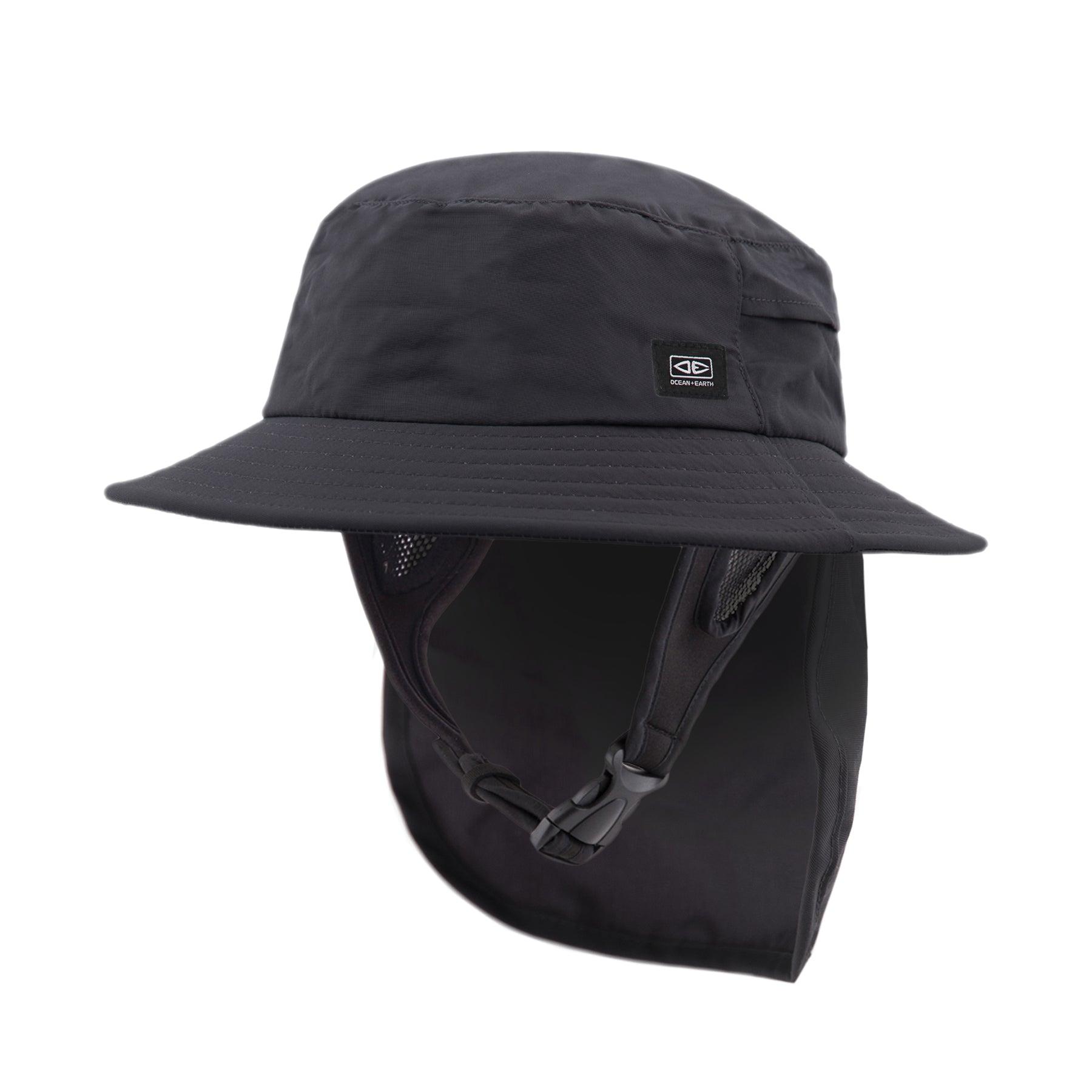 Indo Stiff Peak Surf Hat - Charcoal