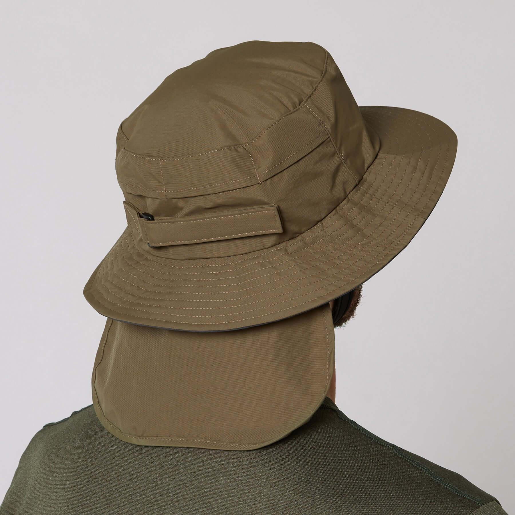 Indo Stiff Peak Surf Hat - Olive 