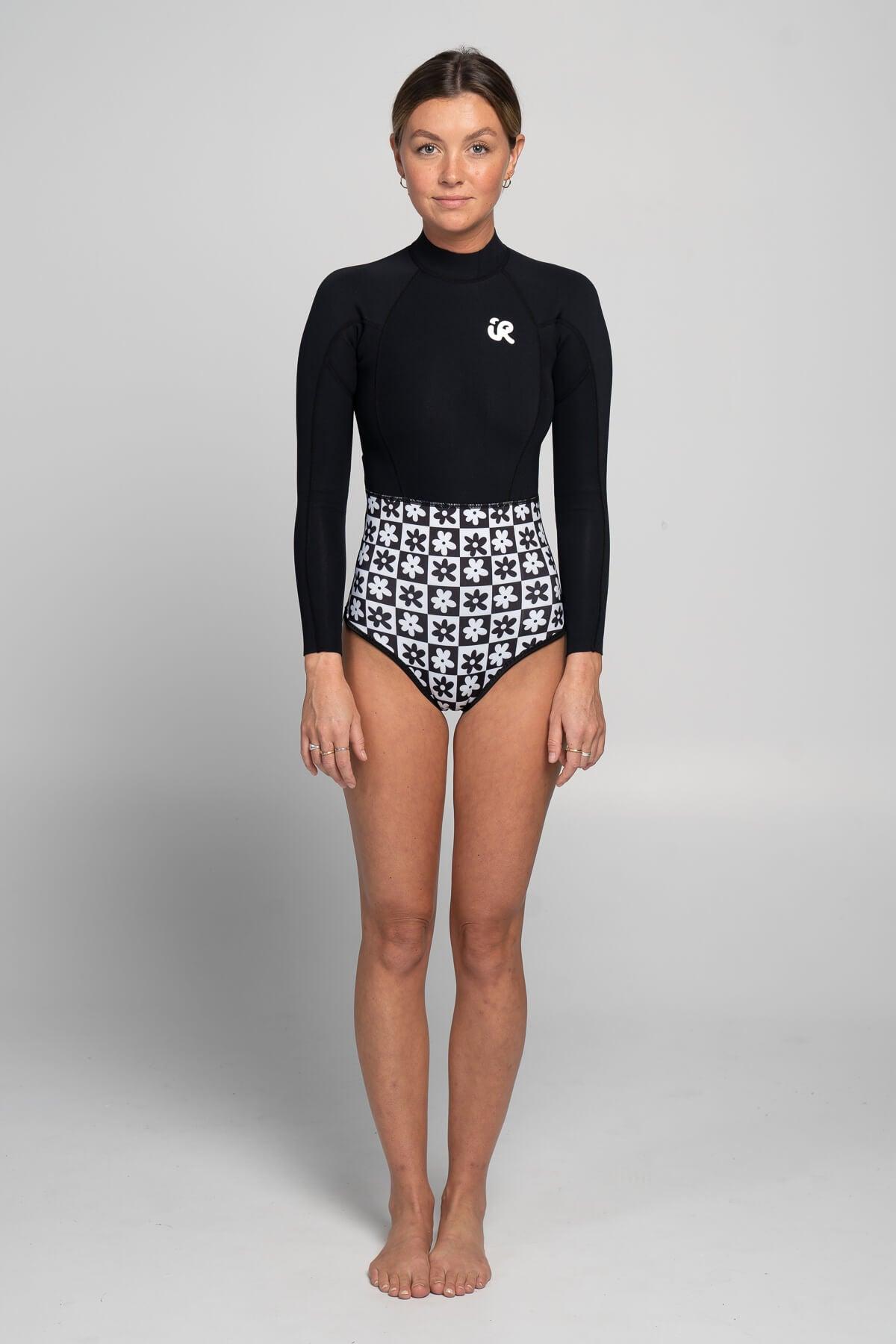 Inner Relm Daisy Venom 2mm Springsuit - Chequer front