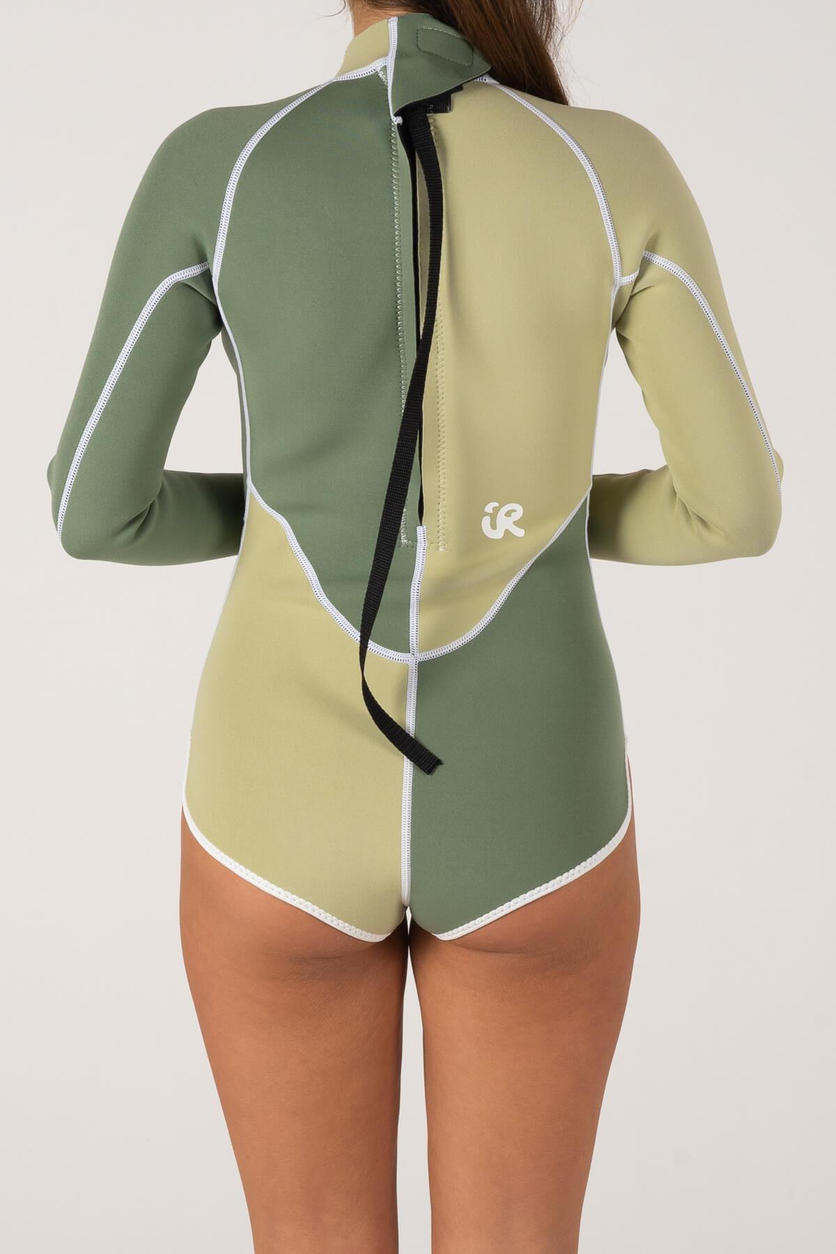 Back view of springsuit