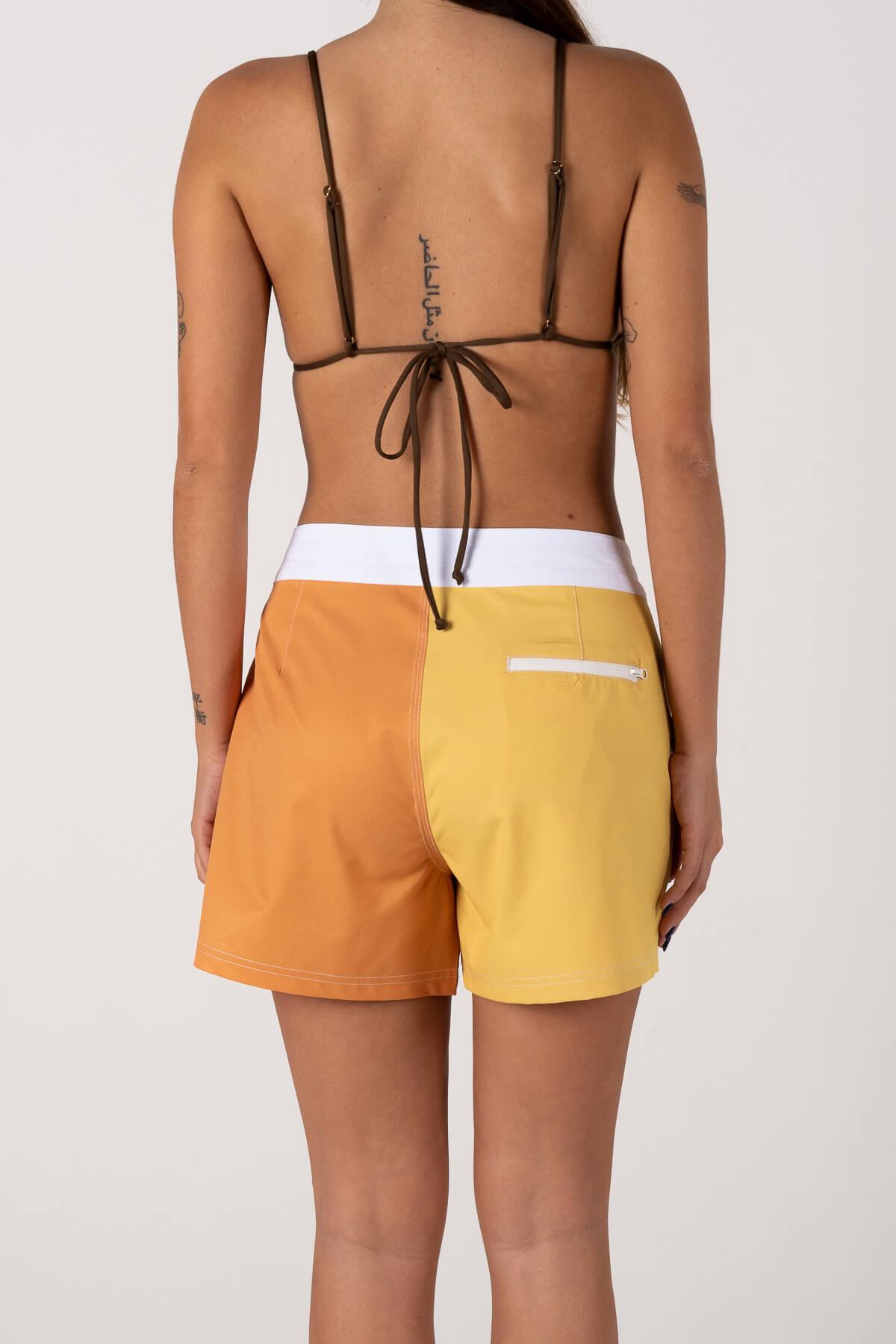 Back view of Sunset Trunks