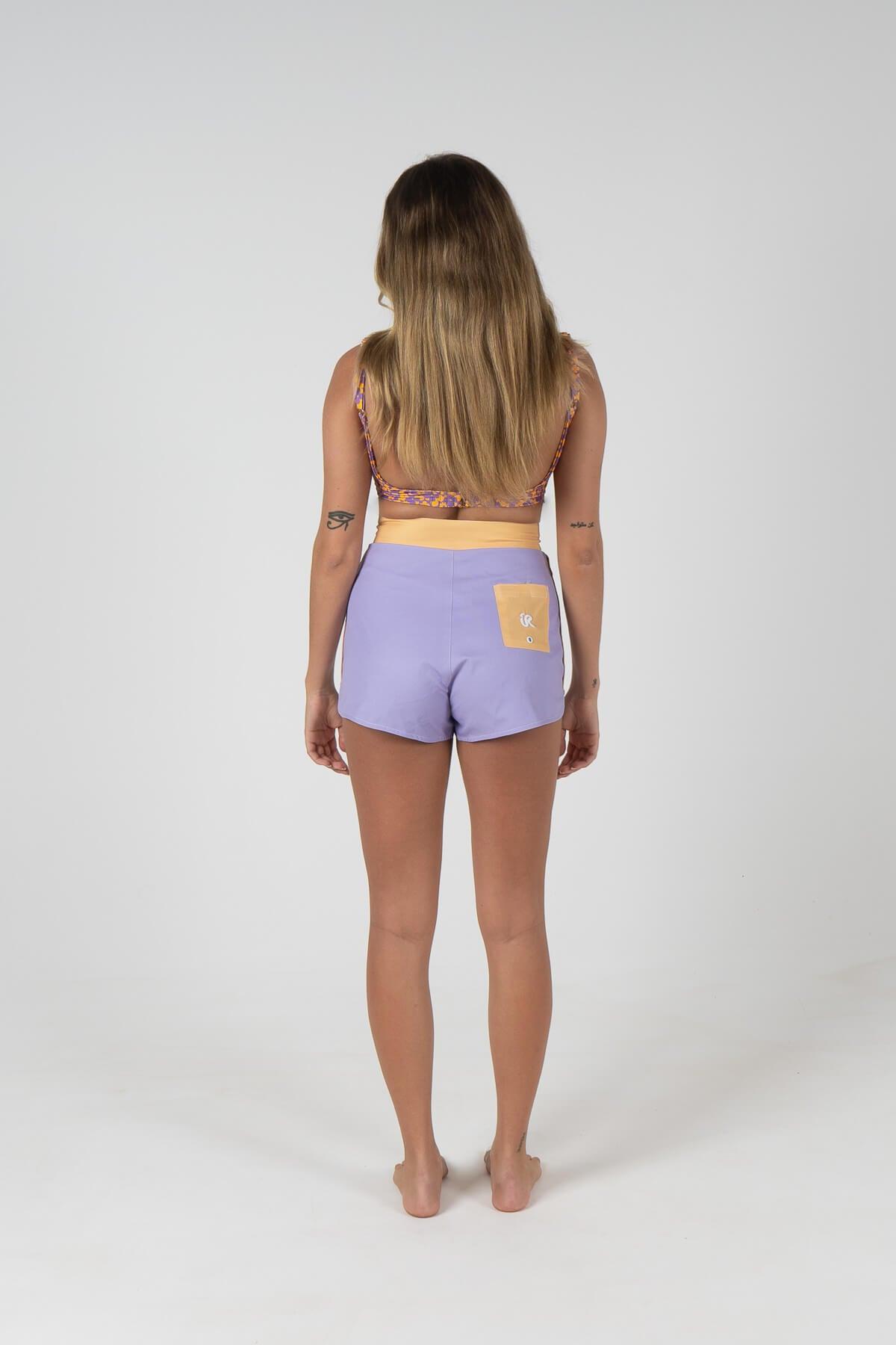 Women's BoogieTime Boardshorts - Purple 5