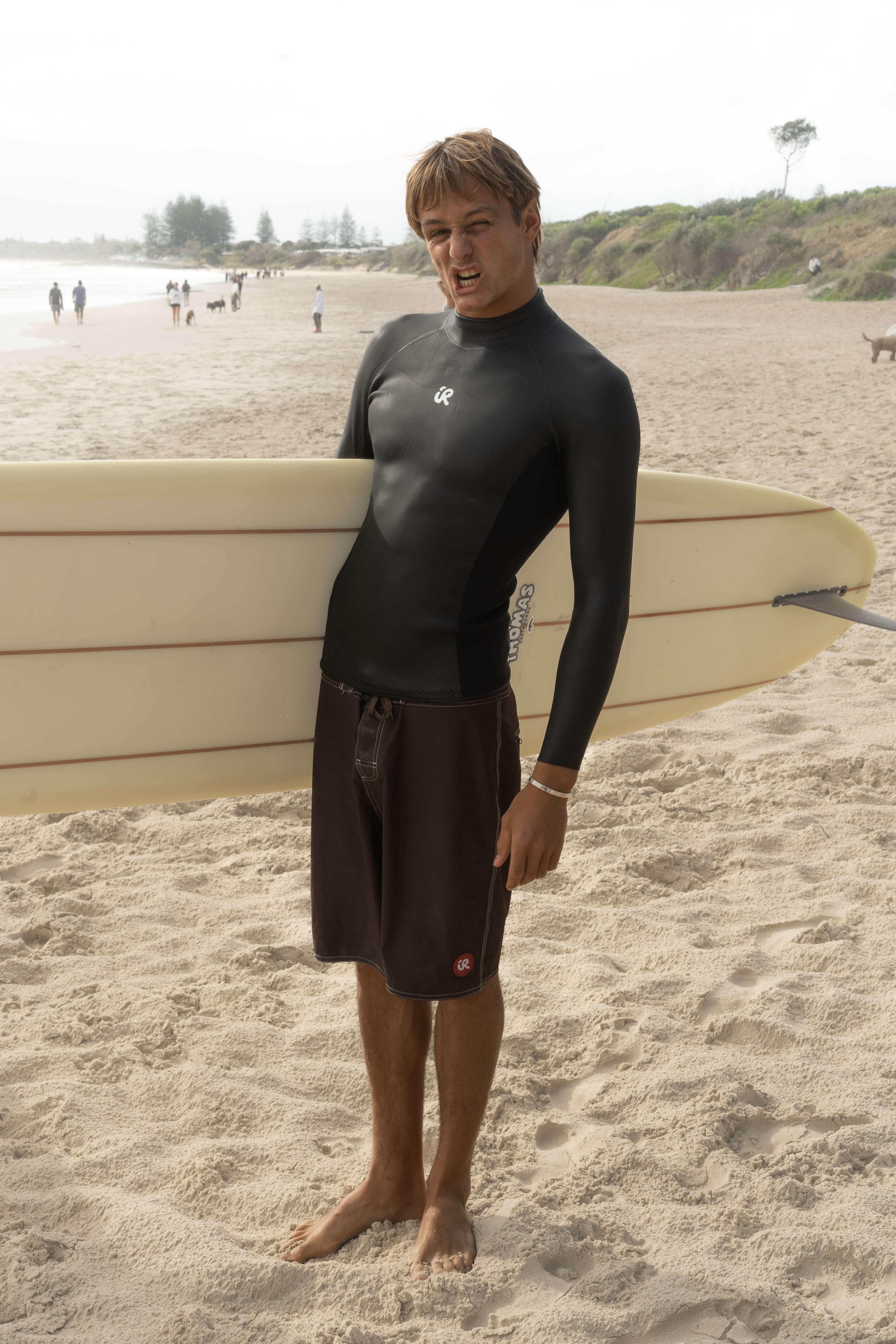 Lifestyle with surfboard