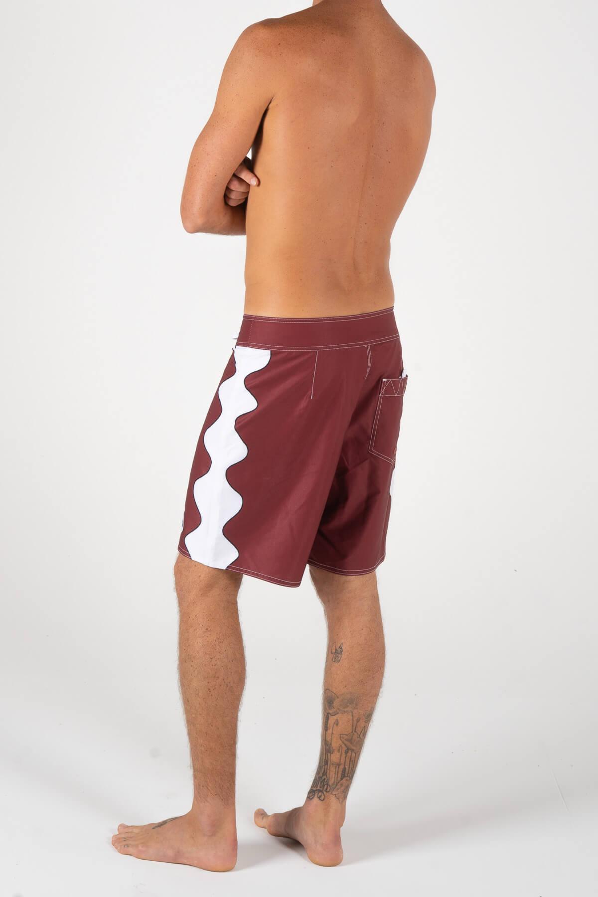 Swervy Trunks | Maroon