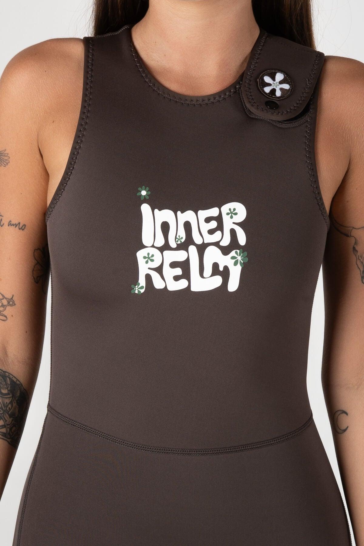 Brown wetsuit side view