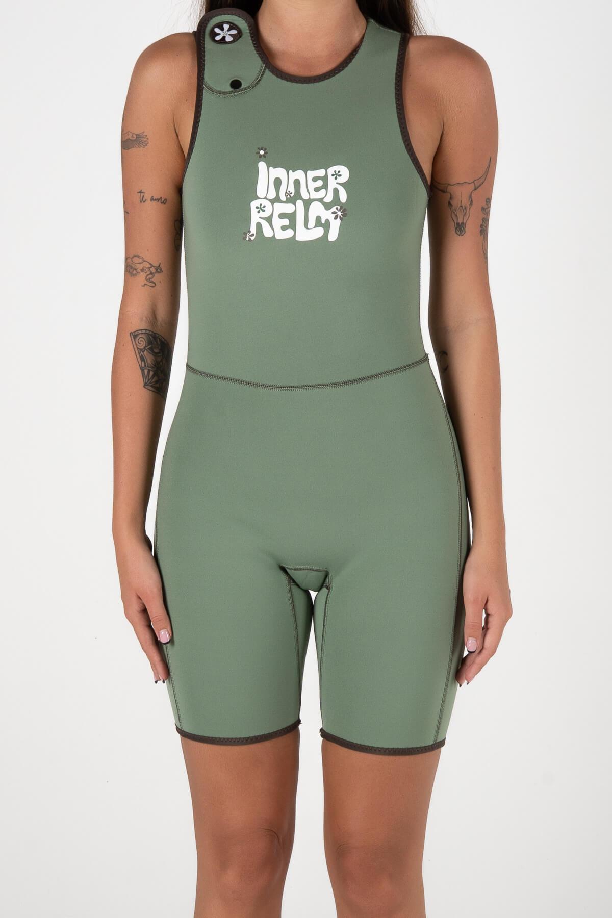 Brown wetsuit side view