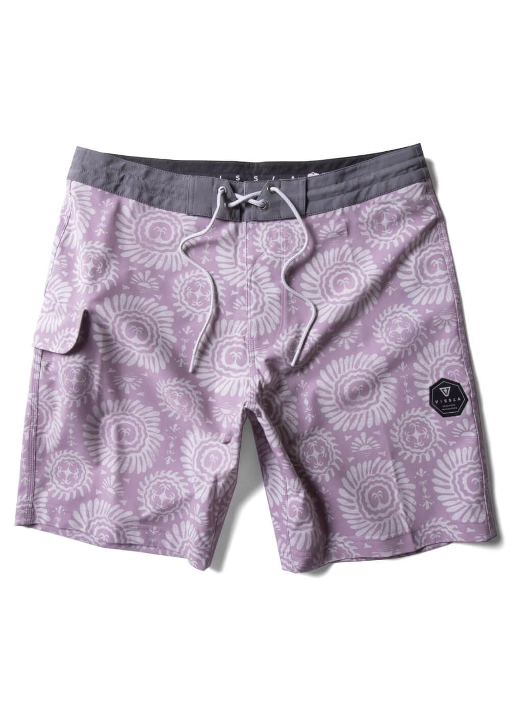 Islander 18.5" Boardshort - Dusty Rose