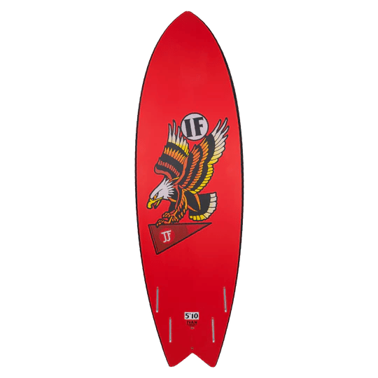 Ivan Florence Fish Softboard - Red/Black