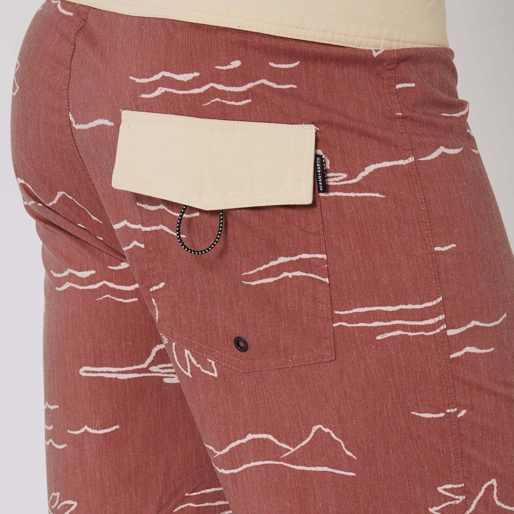 Jammer 18" Boardshort - Brick
