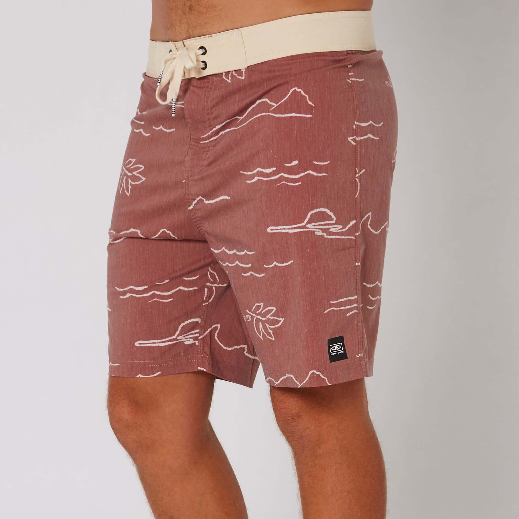 Jammer 18" Boardshort - Brick