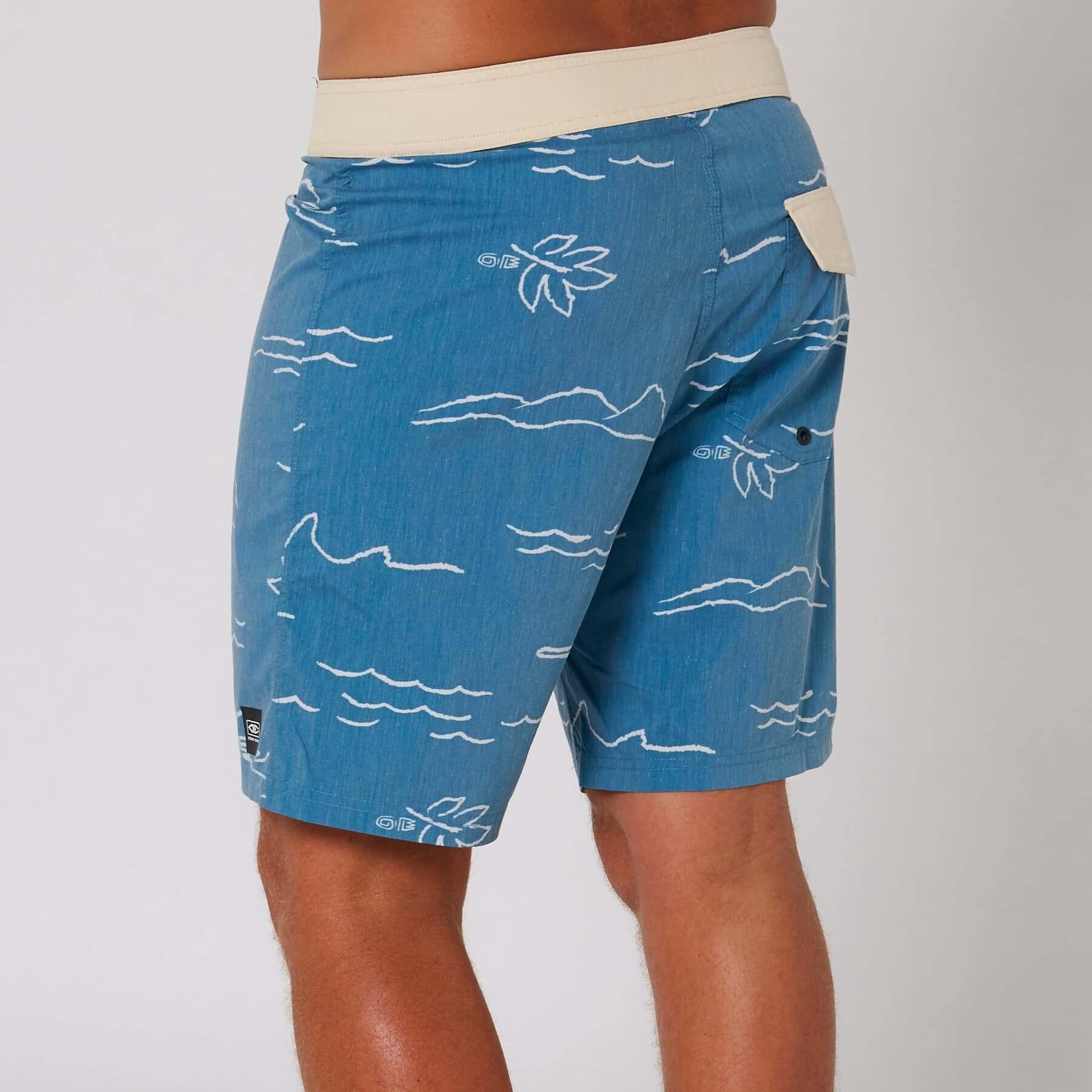 Jammer 18" Boardshort - Turquoise