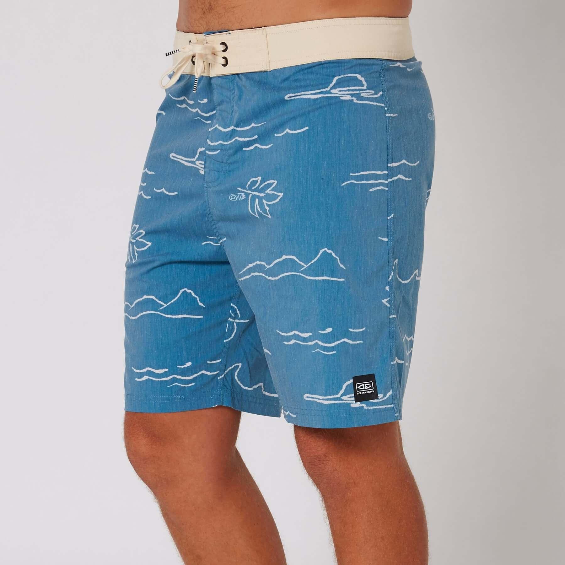 Jammer 18" Boardshort - Turquoise