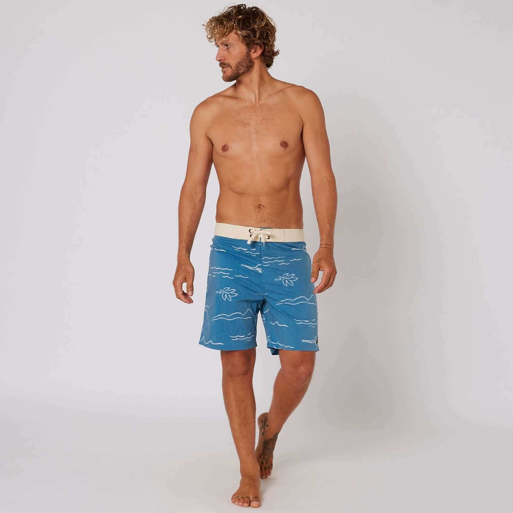 Jammer 18" Boardshort - Turquoise