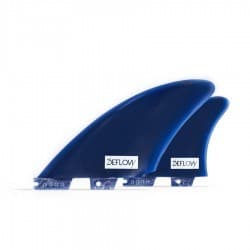 Bravosurf | DEFLOW QUAD FINS KEEL QUAD - EVO BASE | Blue