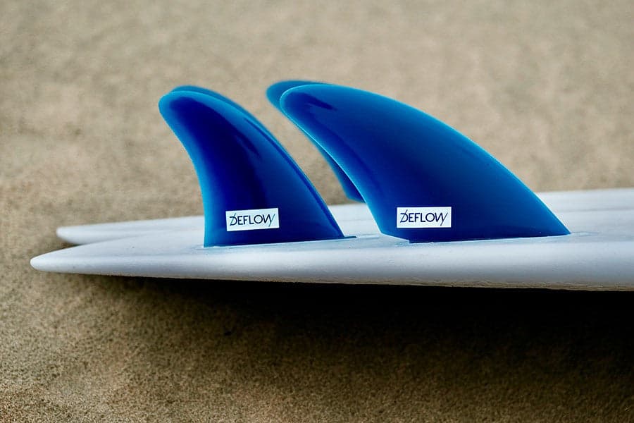 Bravosurf | DEFLOW QUAD FINS KEEL QUAD - FUTURES BASE | Blue
