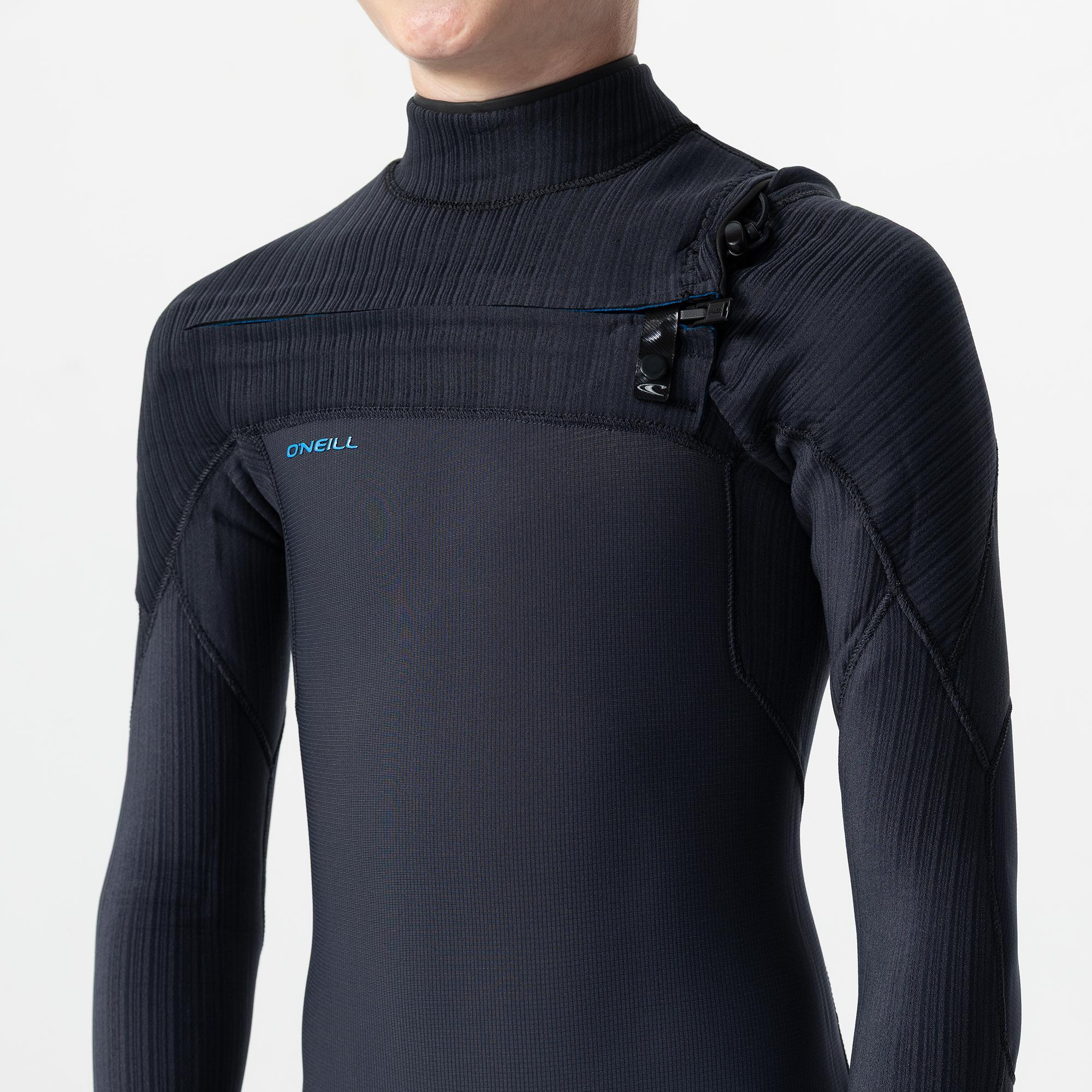 Boy's HyperFreak 4/3+ Steamer Chest Zip Wetsuit - Gunmetal