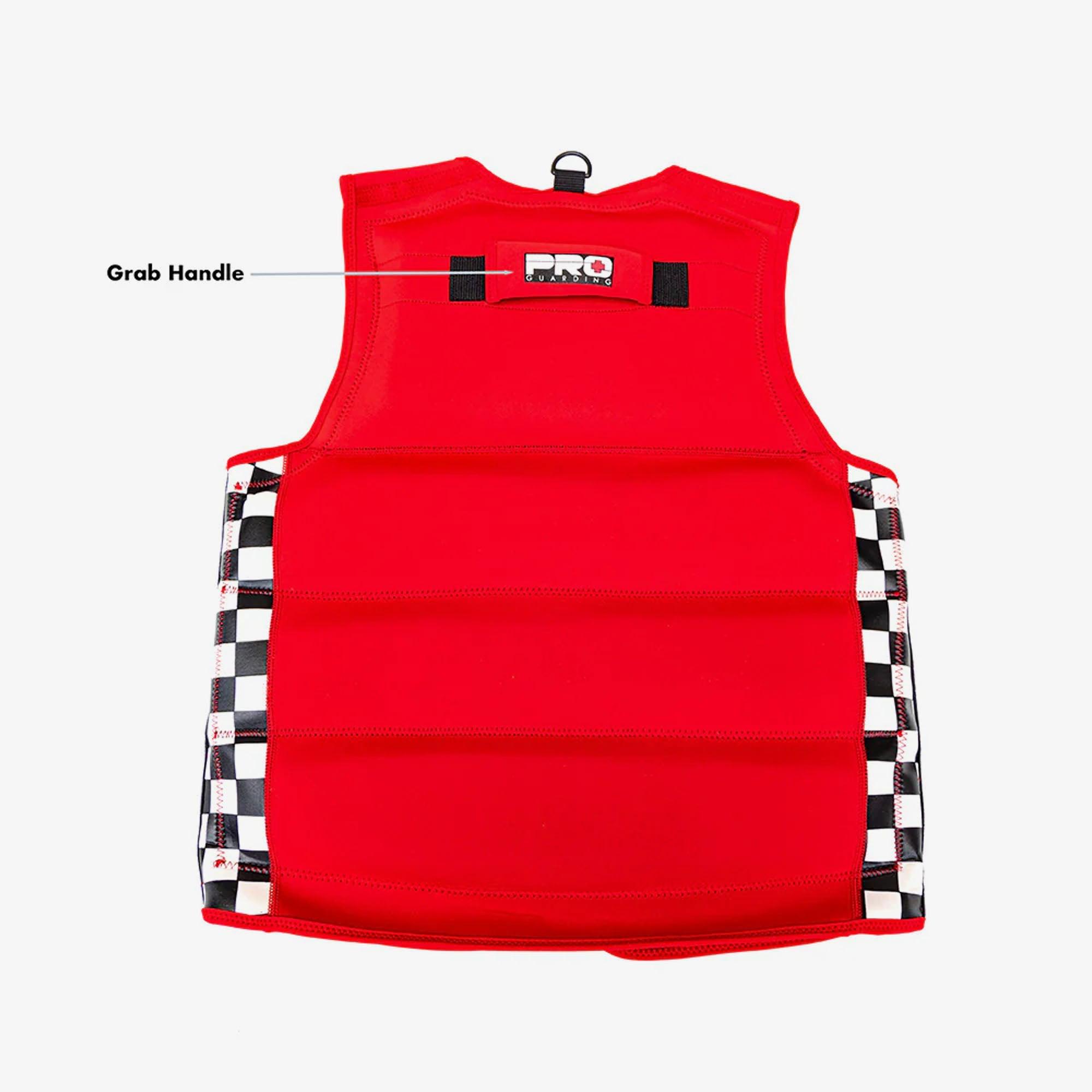 Jet Ski Life Vest - Solid Red