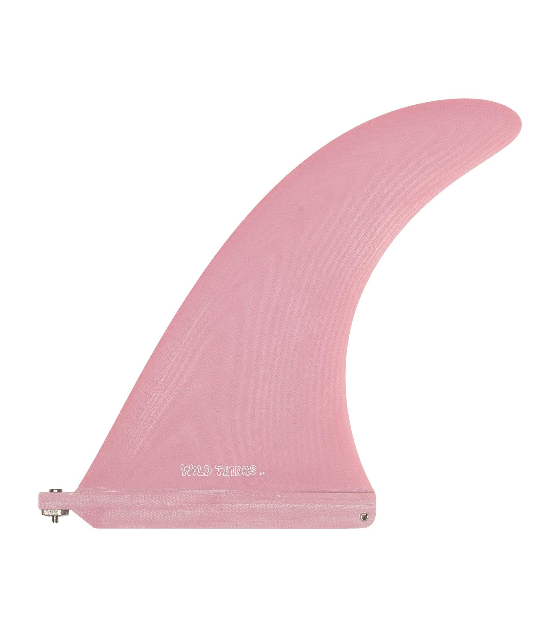 Log Fin 9.5" (Pink) - Wild Things