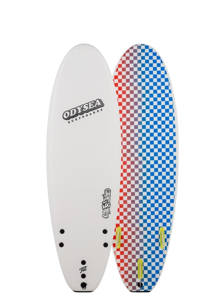 ODYSEA LOG 6'0 - WHITE/CHECKERS