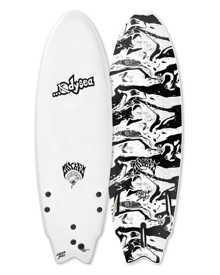 5'5 Lost Surfboards X Odysea RNF White
