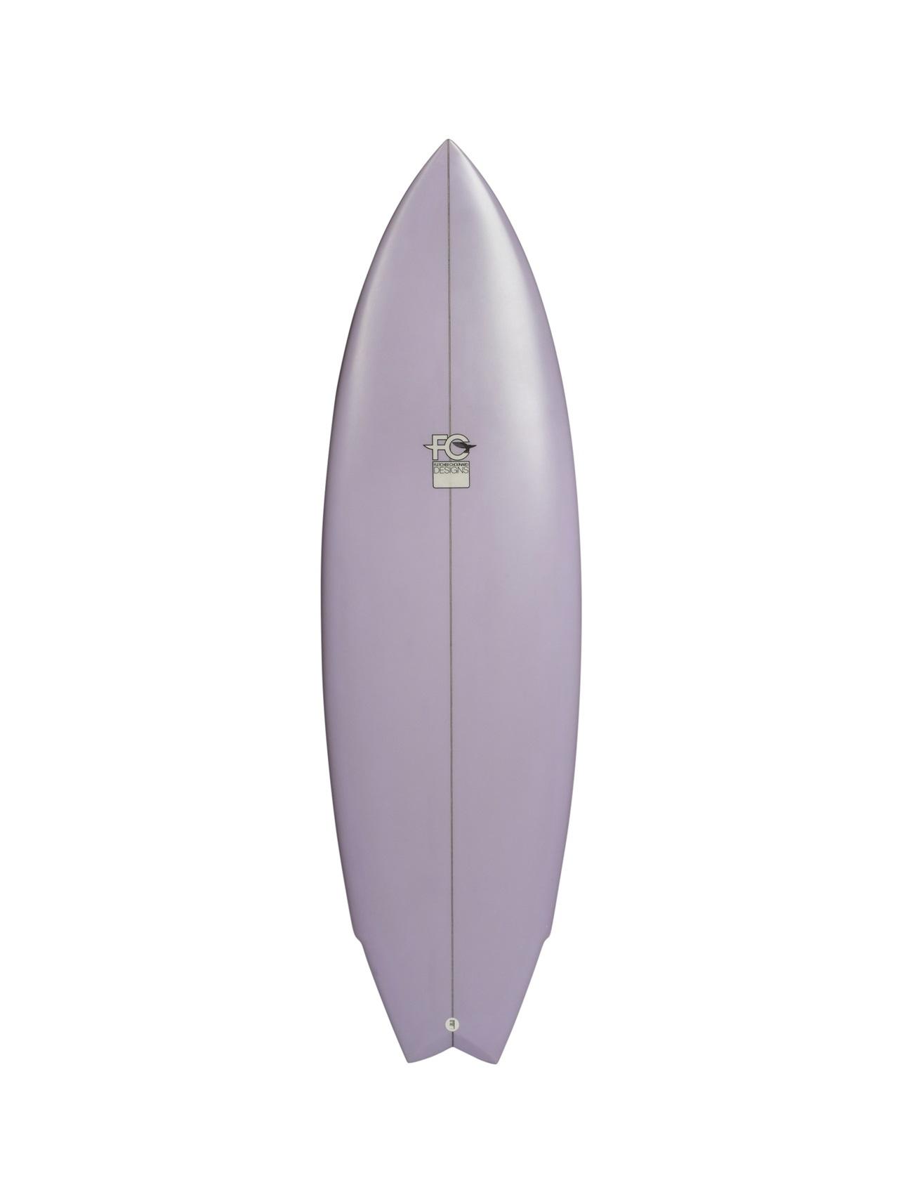 Mako Twin - Light Purple (FCD Surfboards) - 5' 10" x 19.99 x 2.60 x 32.9L 2