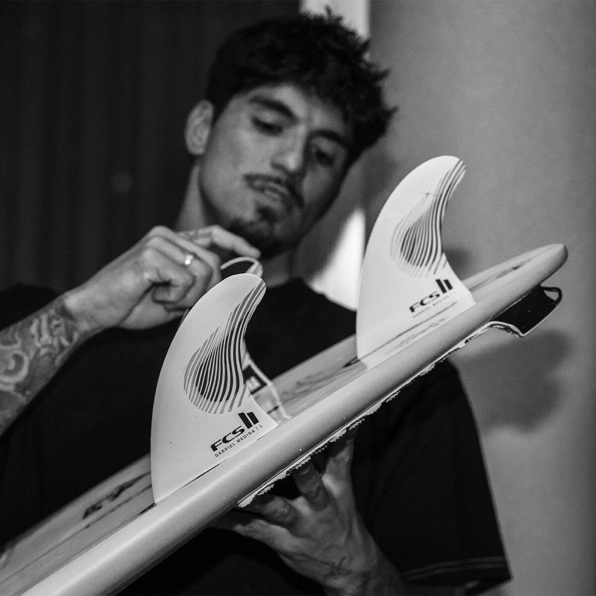 FCS II Gabriel Medina Signature Tri Fin Set 