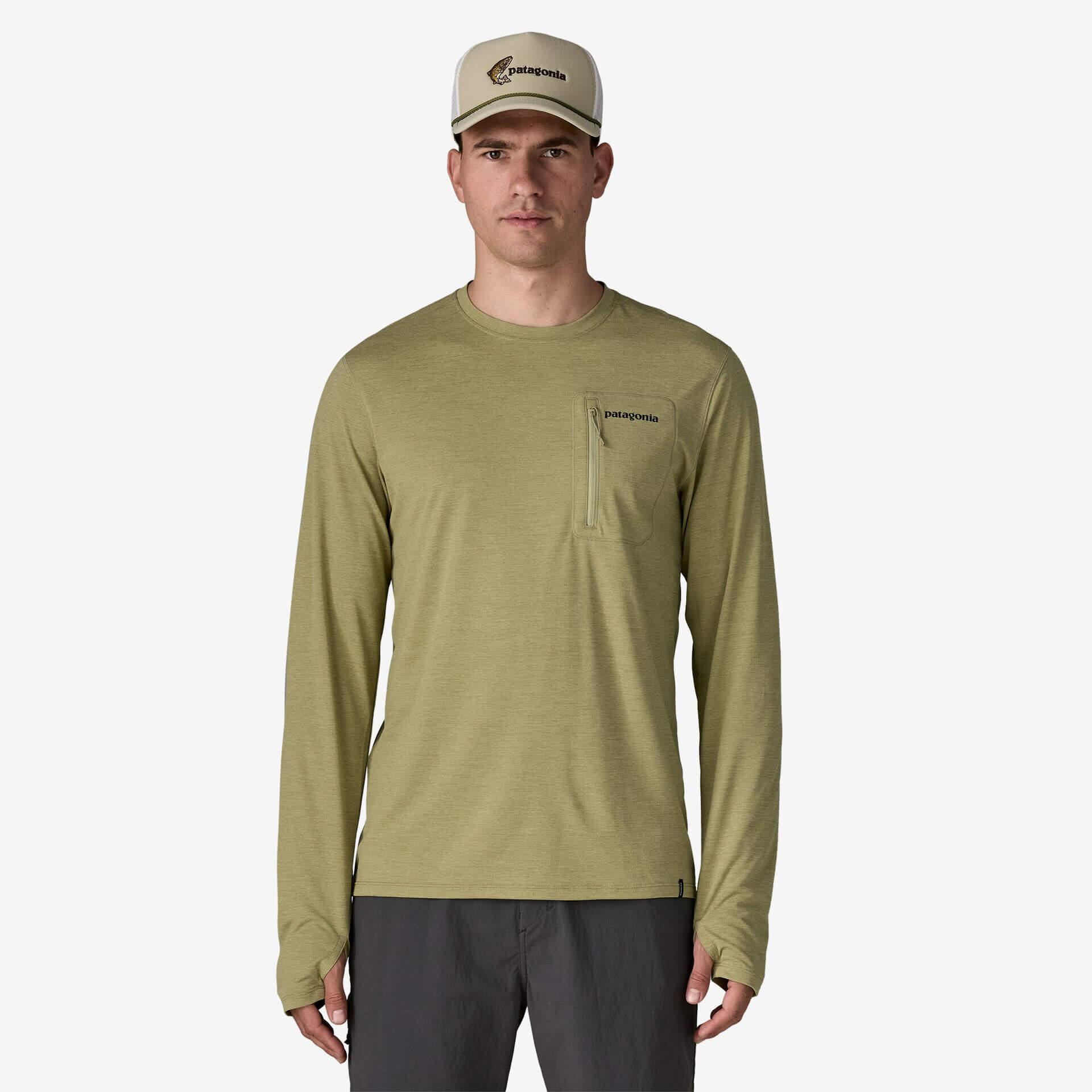 Men’s Long-Sleeved Capilene® Cool Sun Shirt - Fitz Roy Trout