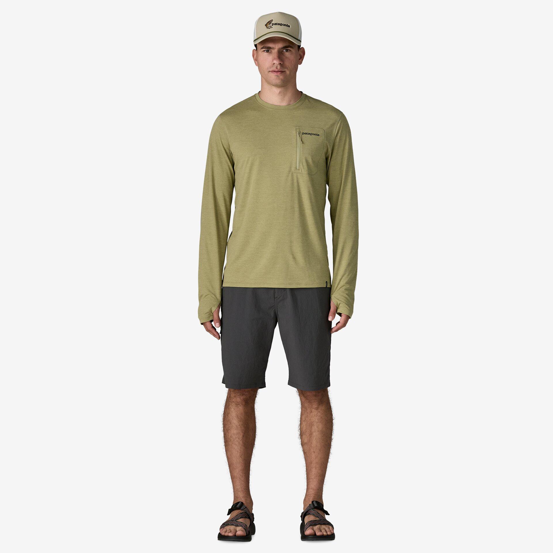 Men’s Long-Sleeved Capilene® Cool Sun Shirt - Fitz Roy Trout