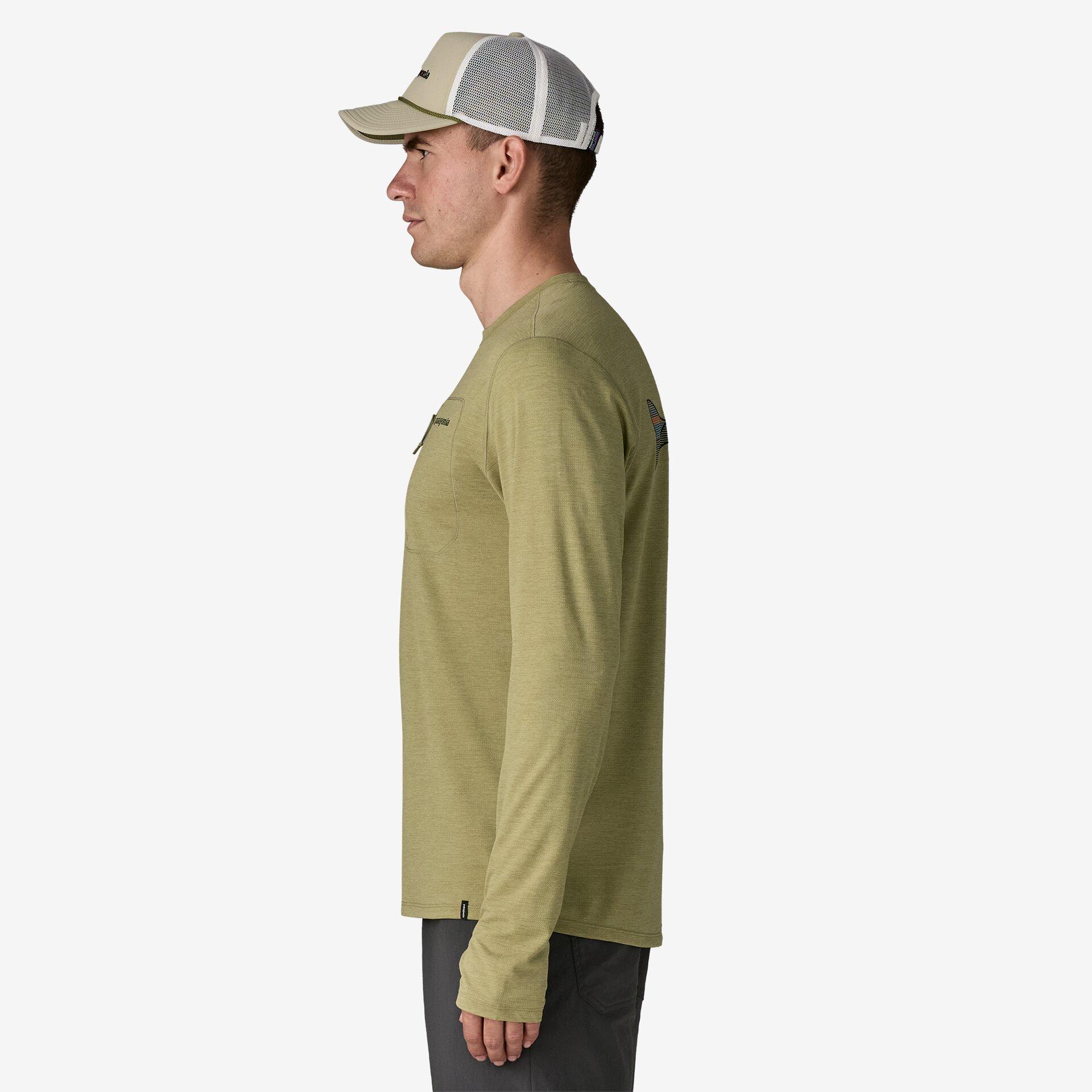Men’s Long-Sleeved Capilene® Cool Sun Shirt - Fitz Roy Trout