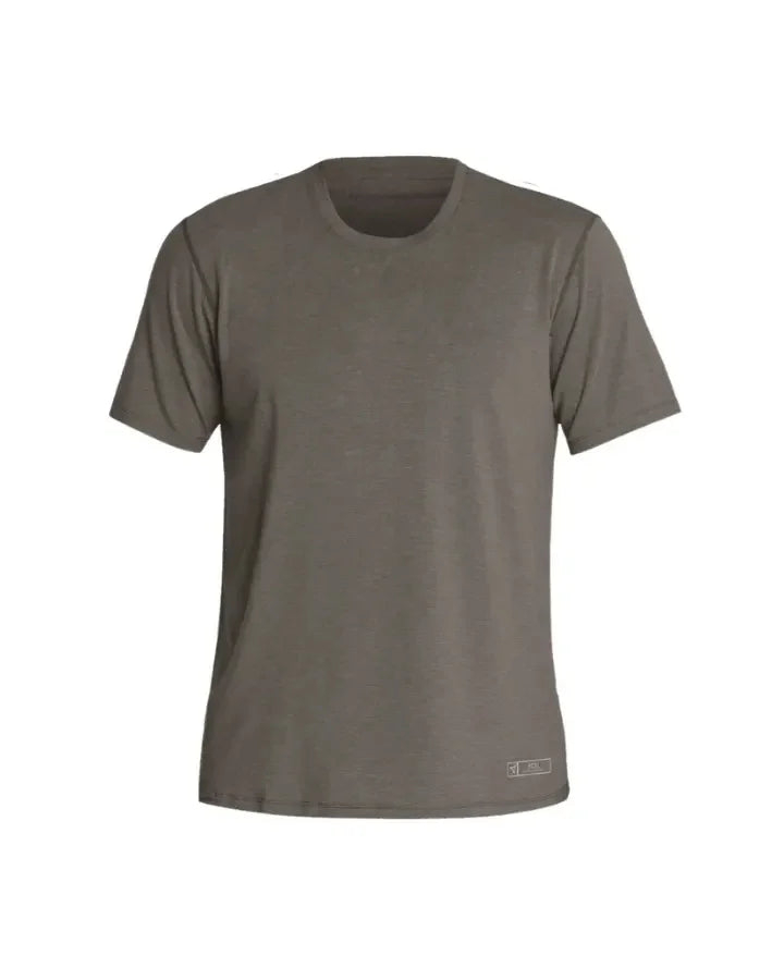 Men's ThreadX Solid Short Sleeve Relaxed Fit Top UV - Charcoal