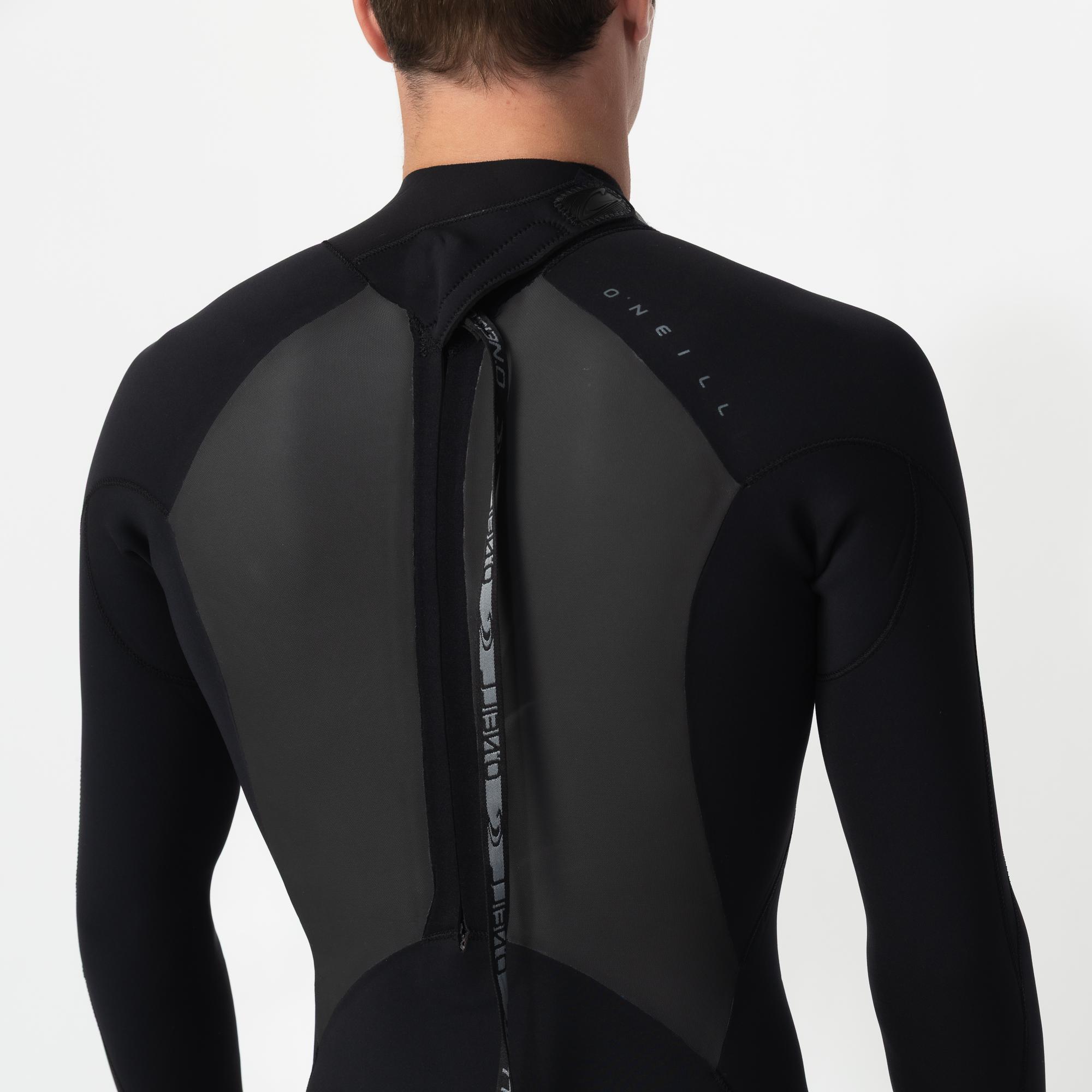 Men's Defender 3/2mm Steamer Back Zip - Black