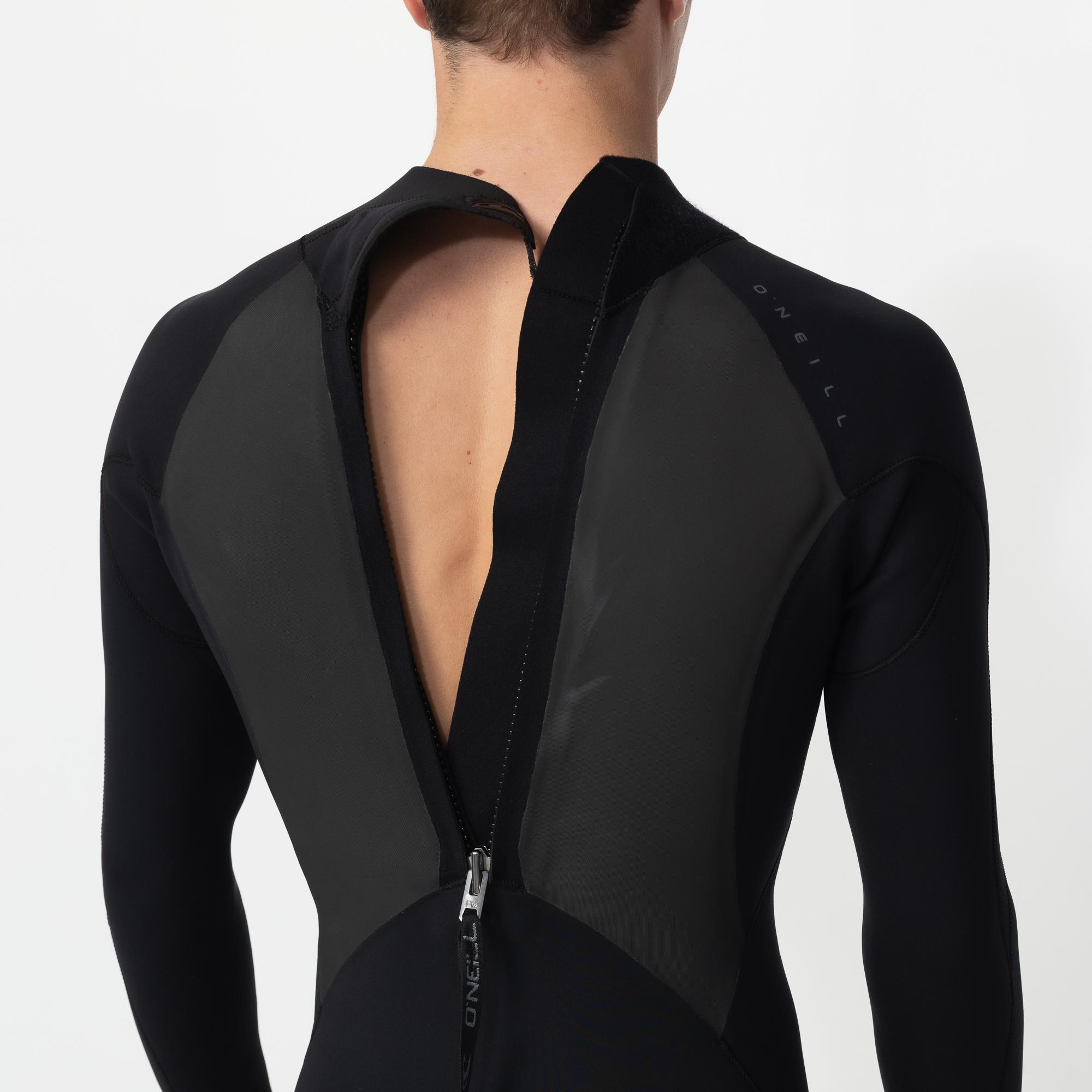 Men's Defender 3/2mm Steamer Back Zip - Black