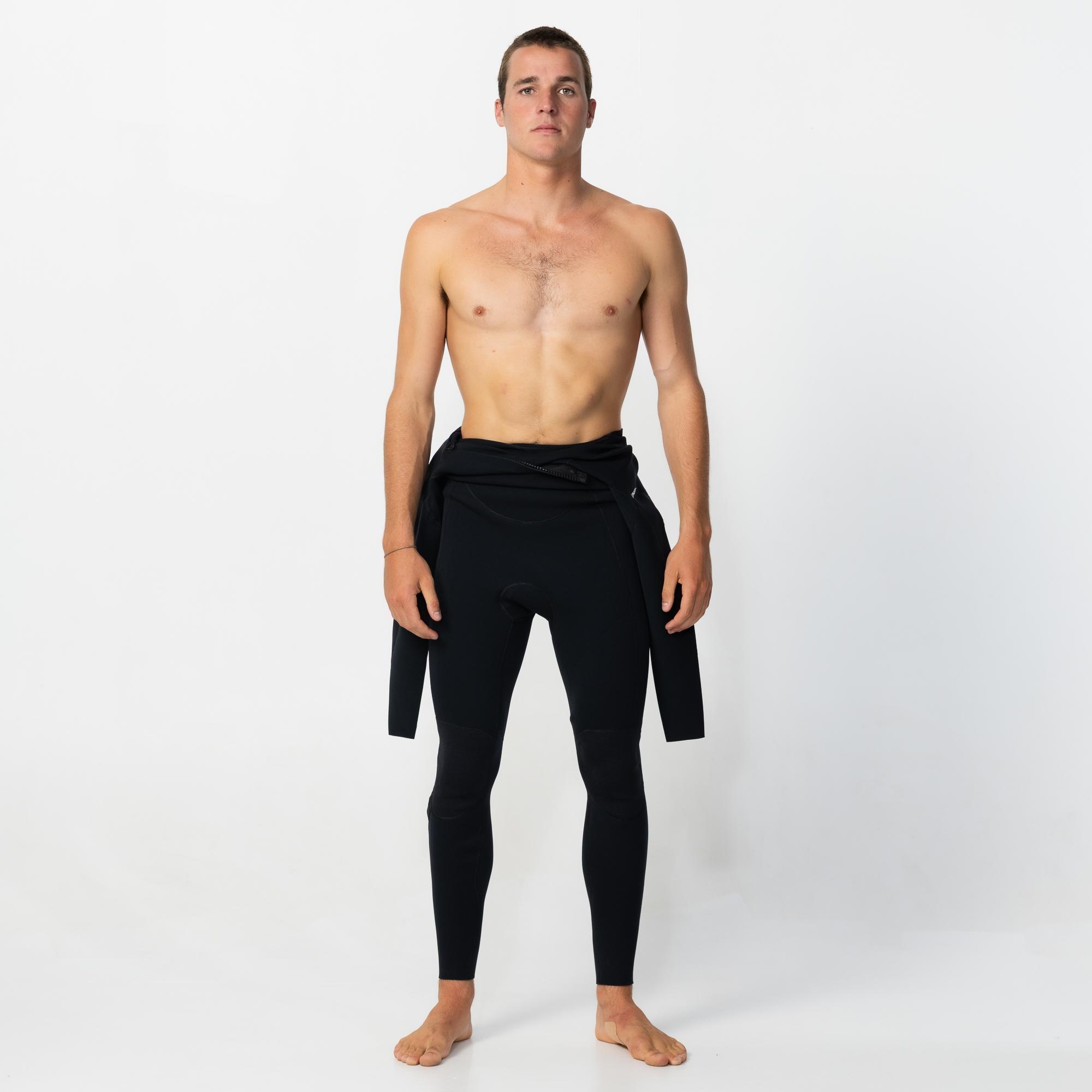 Men's Reactor 3/2mm GBS Steamer Chest Zip - Black