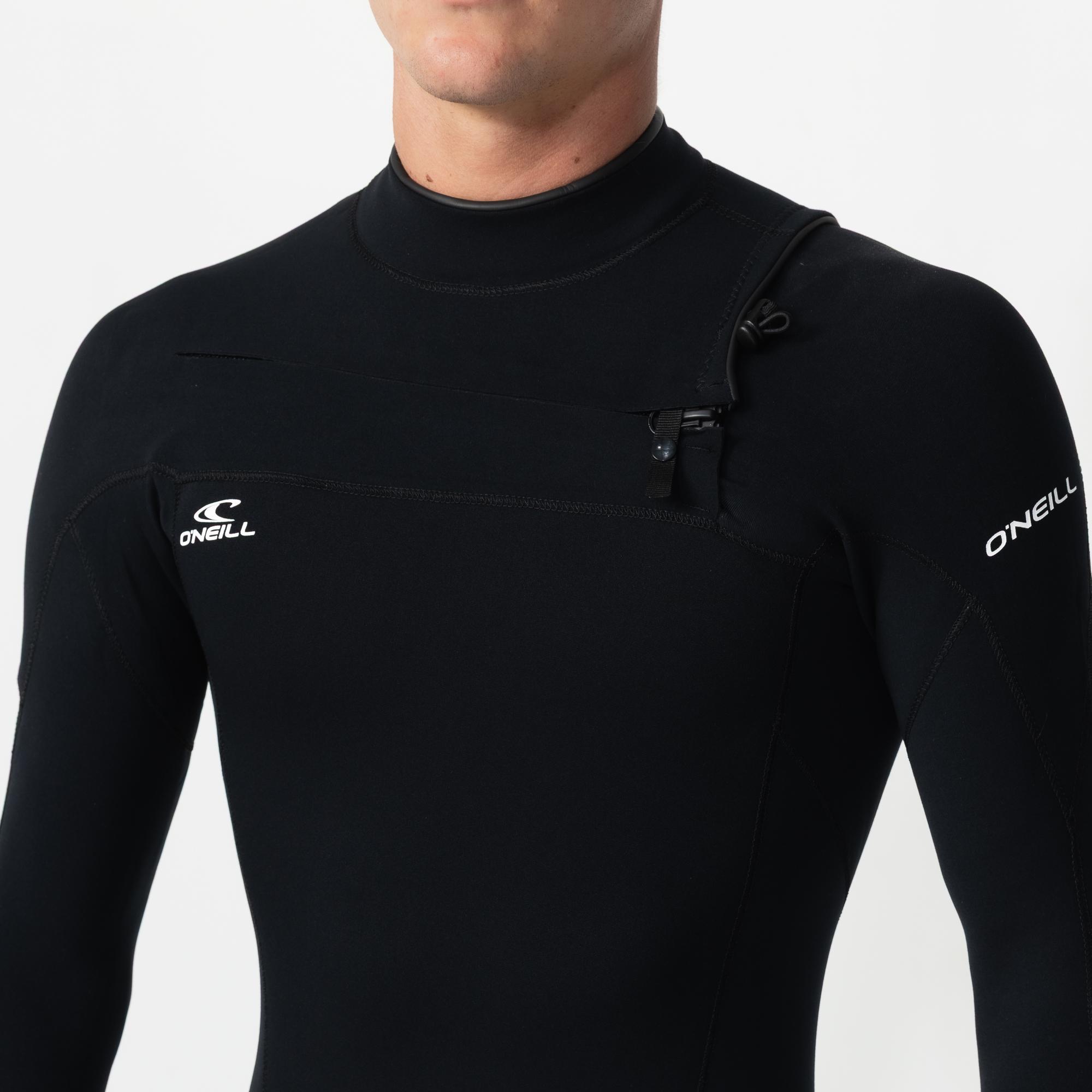 Men's Reactor 3/2mm GBS Steamer Chest Zip - Black