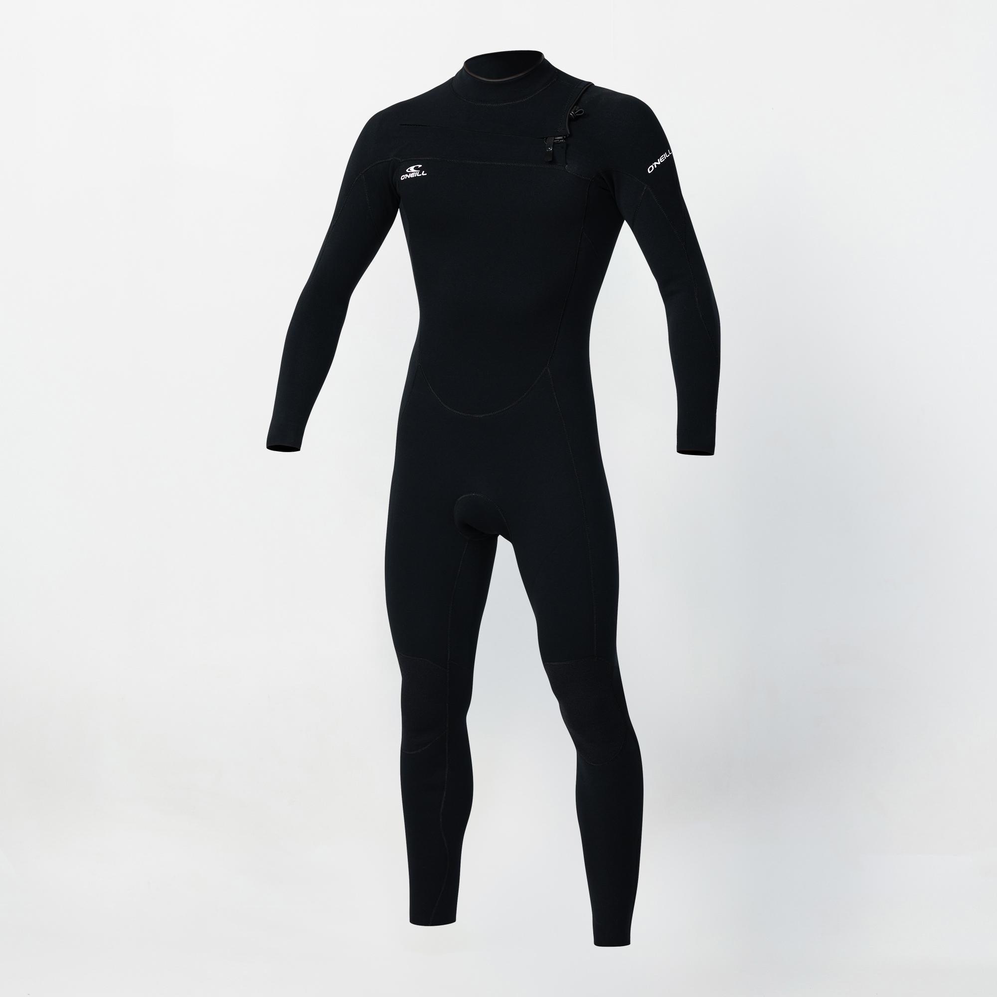 Men's Reactor 3/2mm GBS Steamer Chest Zip - Black