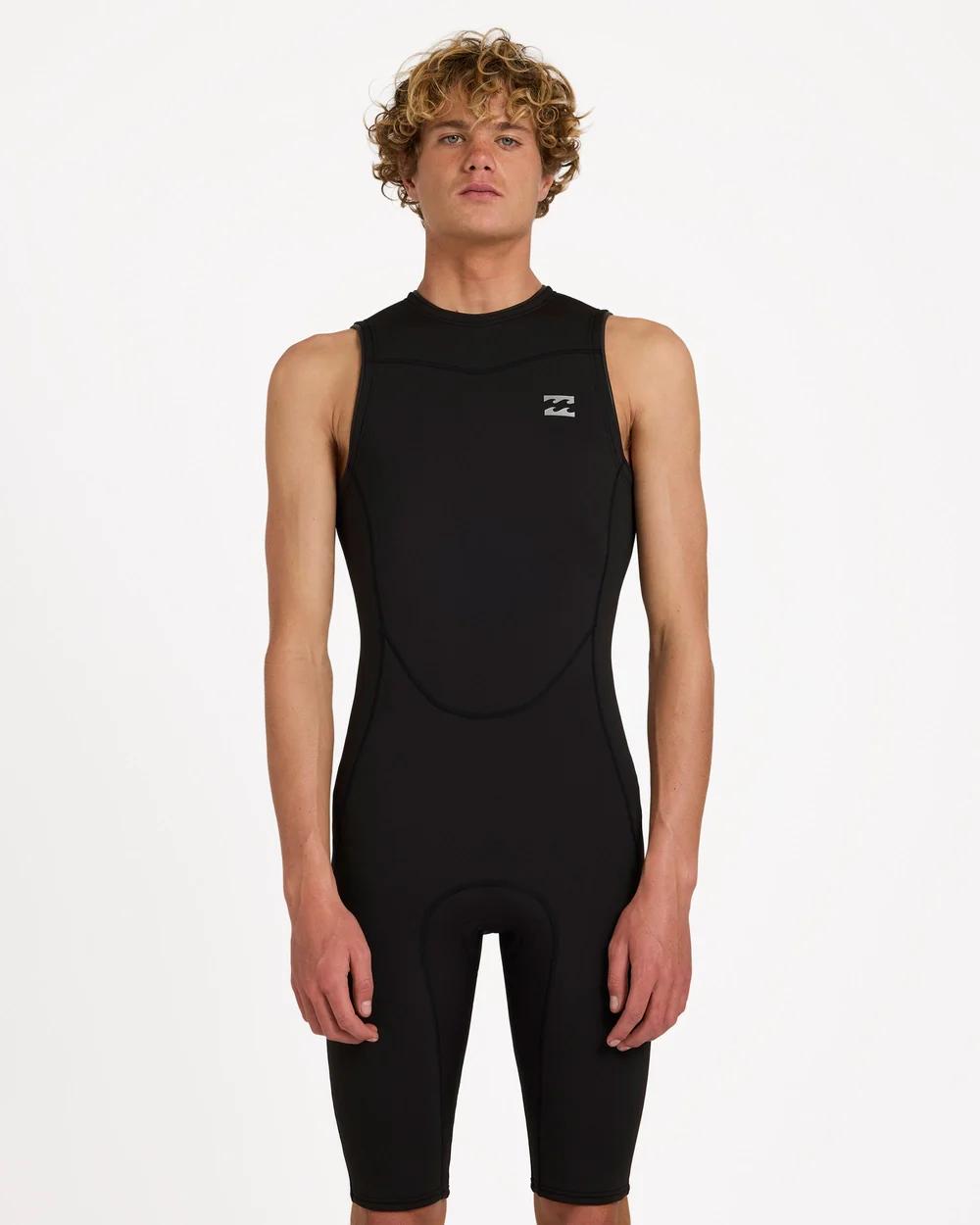 Mens 2/2 mm Absolute Short John Springsuit