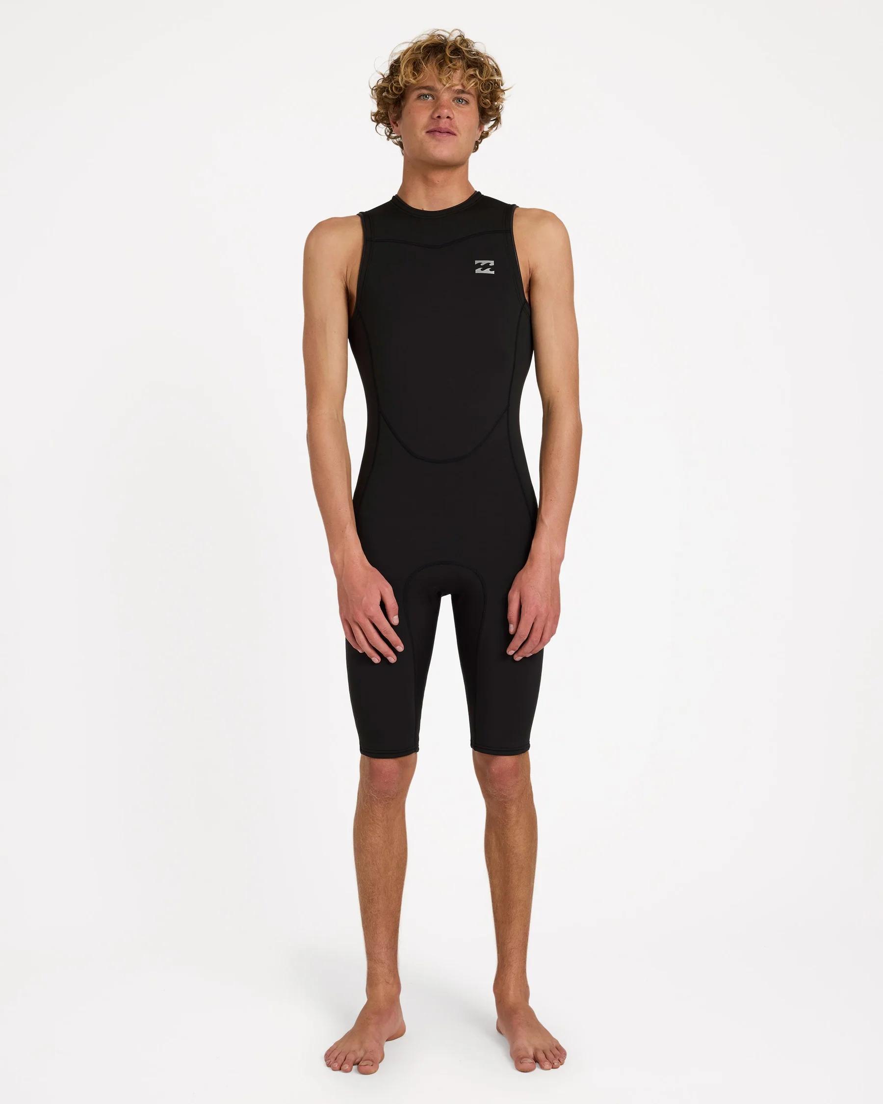 Mens 2/2 mm Absolute Short John Springsuit