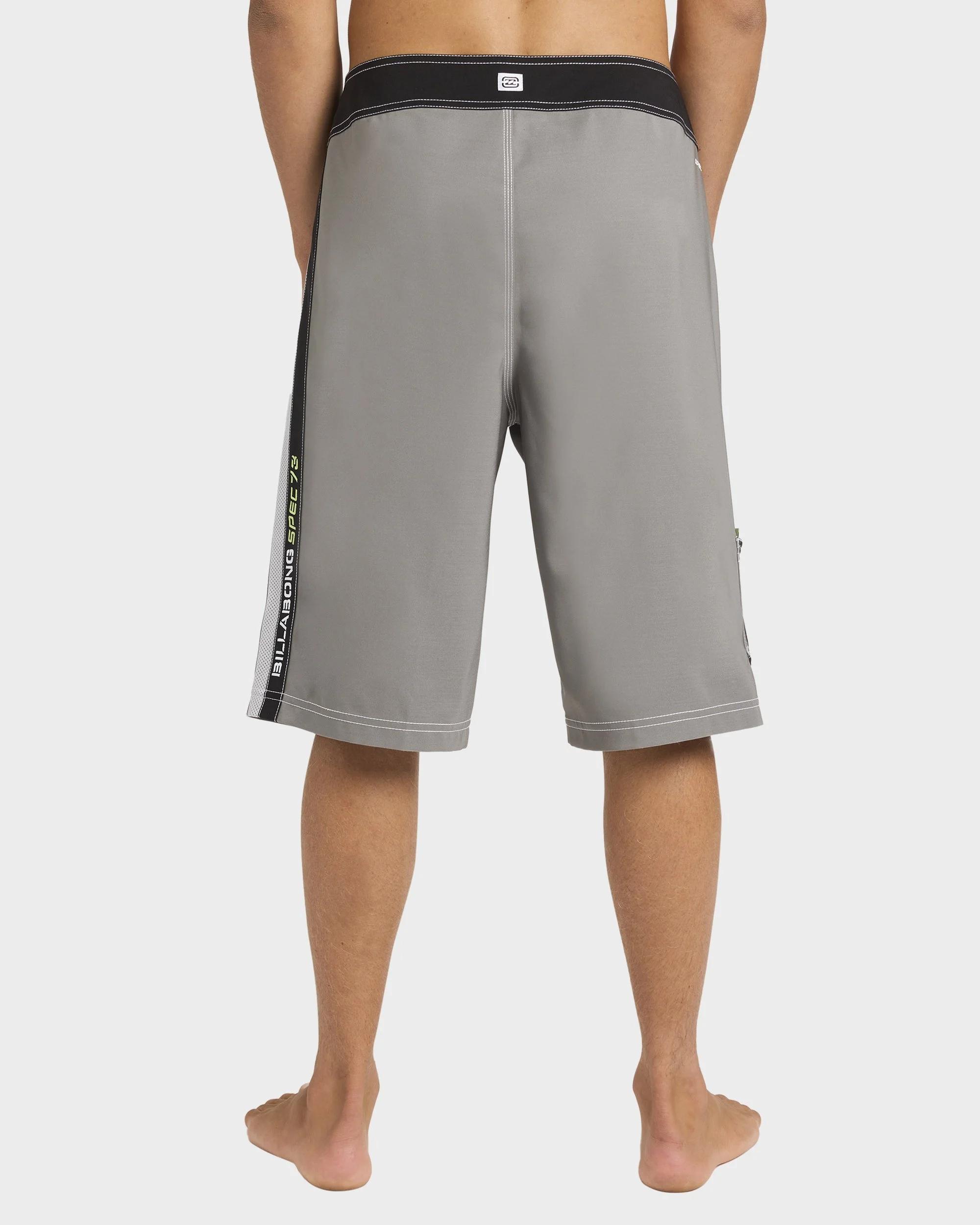Mens Spec 73 Pro 22" Boardshorts - PEWTER