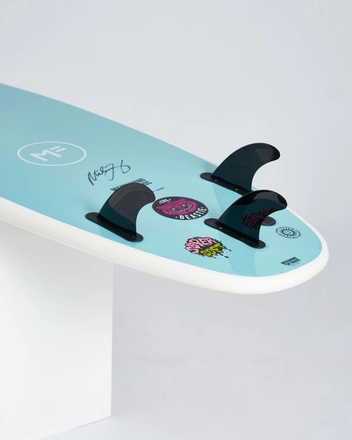 Beastie Super Soft 7'0 - White/Teal