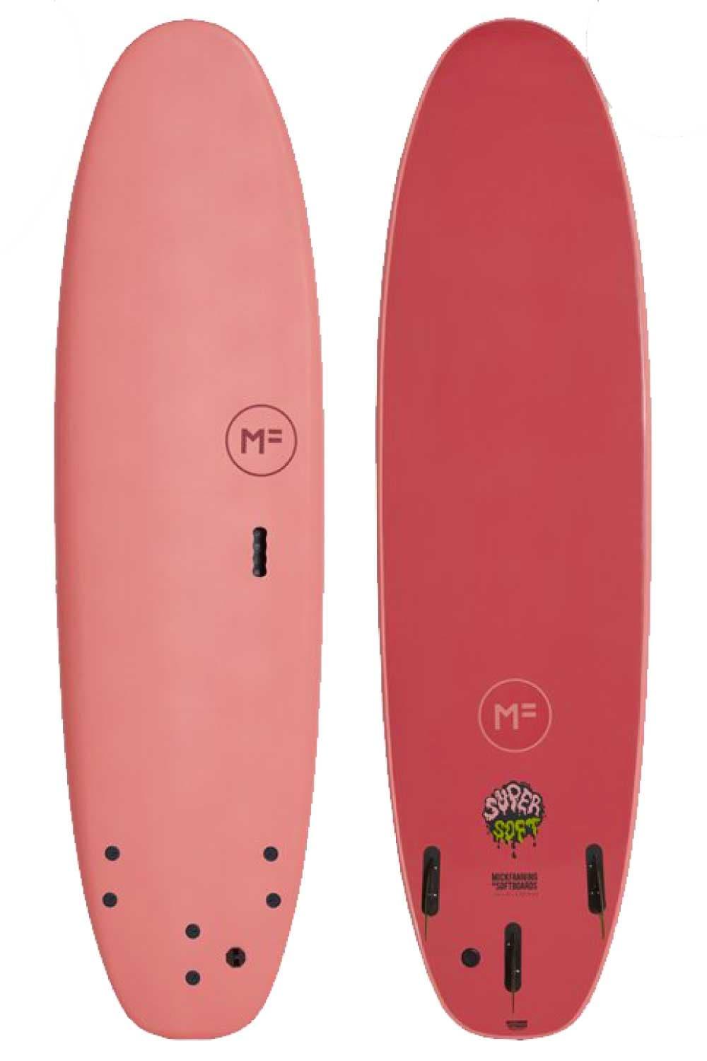 SUPERSOFT TRI 6'0 - CORAL/MERLOT