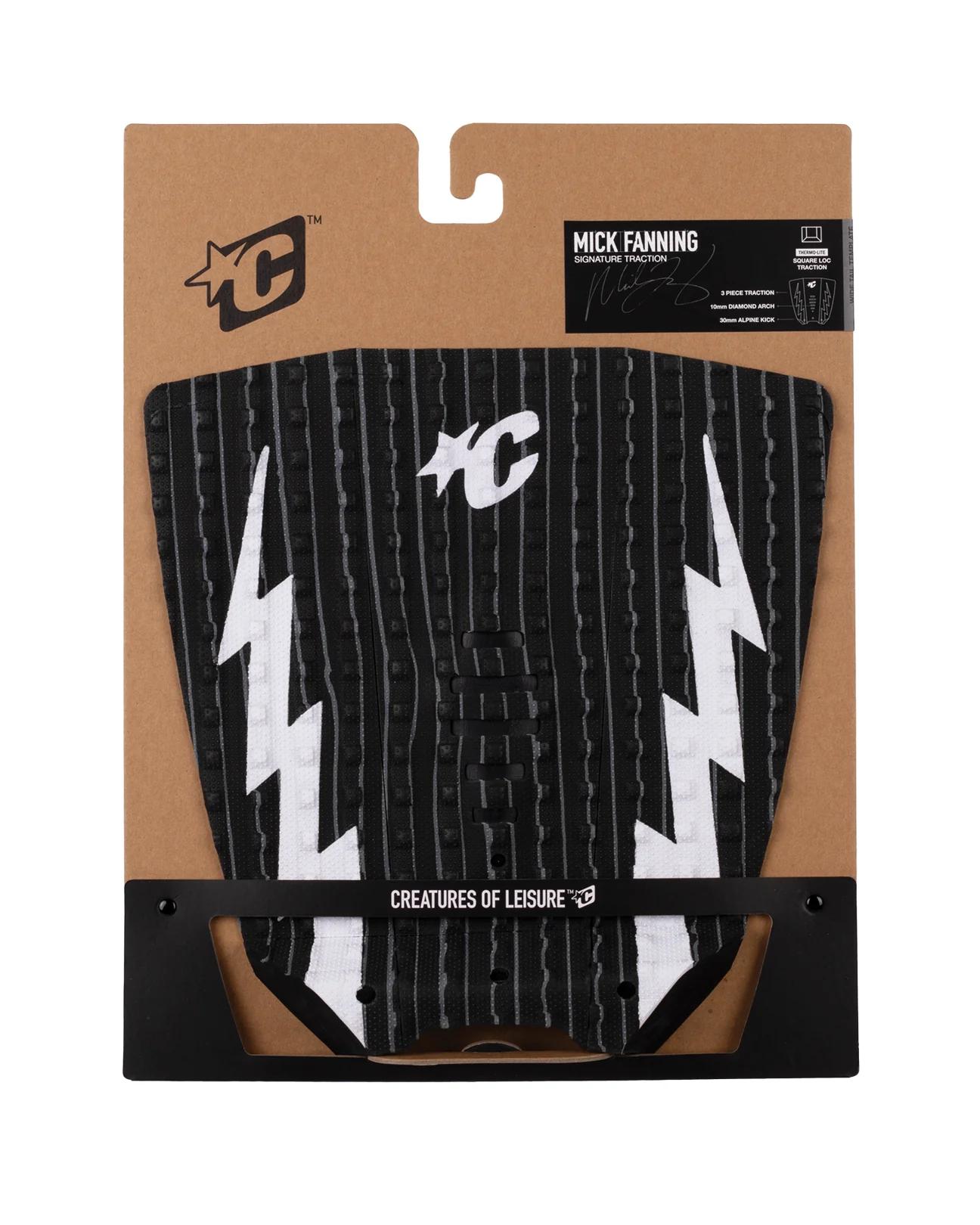 Mick Eugene Fanning Lite Tail Pad - Black Stripe White