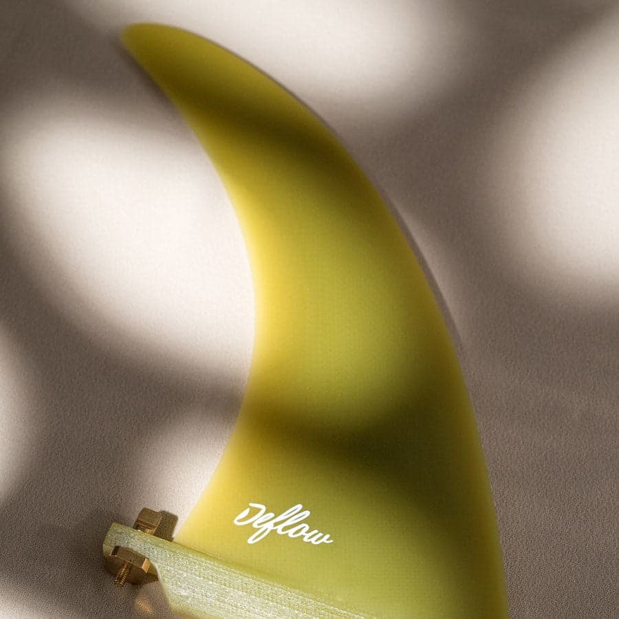 Bravosurf | DEFLOW SINGLE FIN MIDHULL 8,5" | Yellow