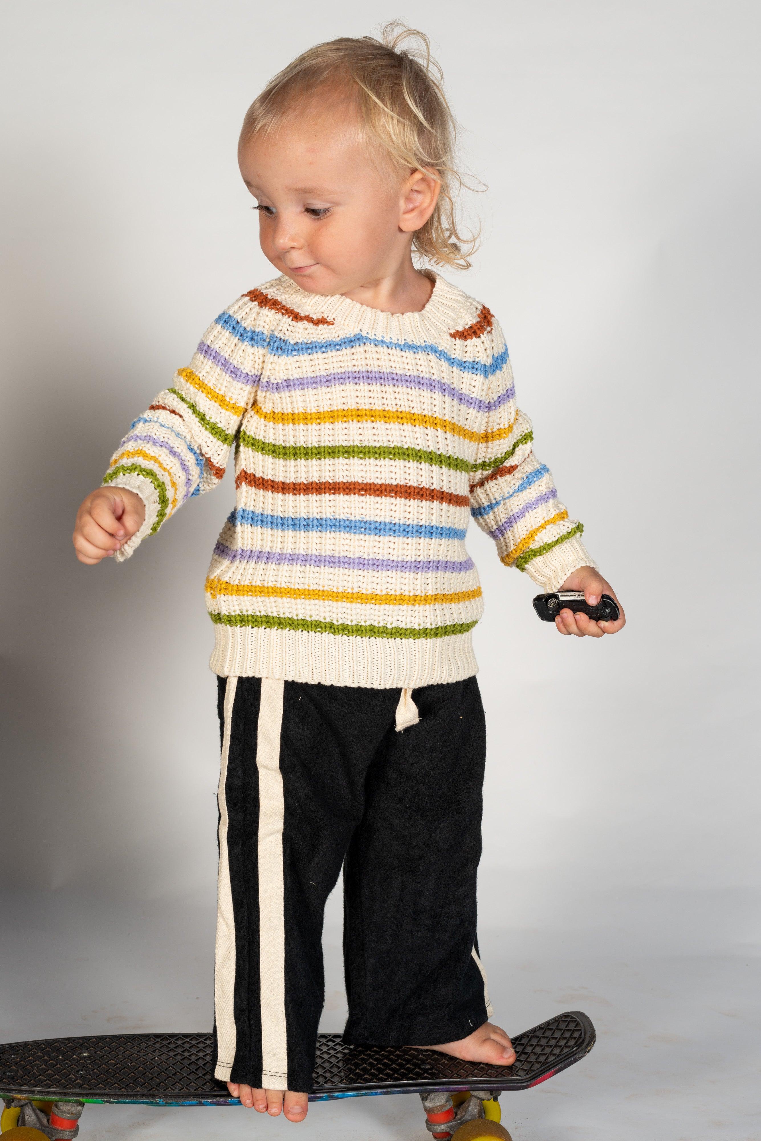 Mini Terry Pant in Black - Atmosea