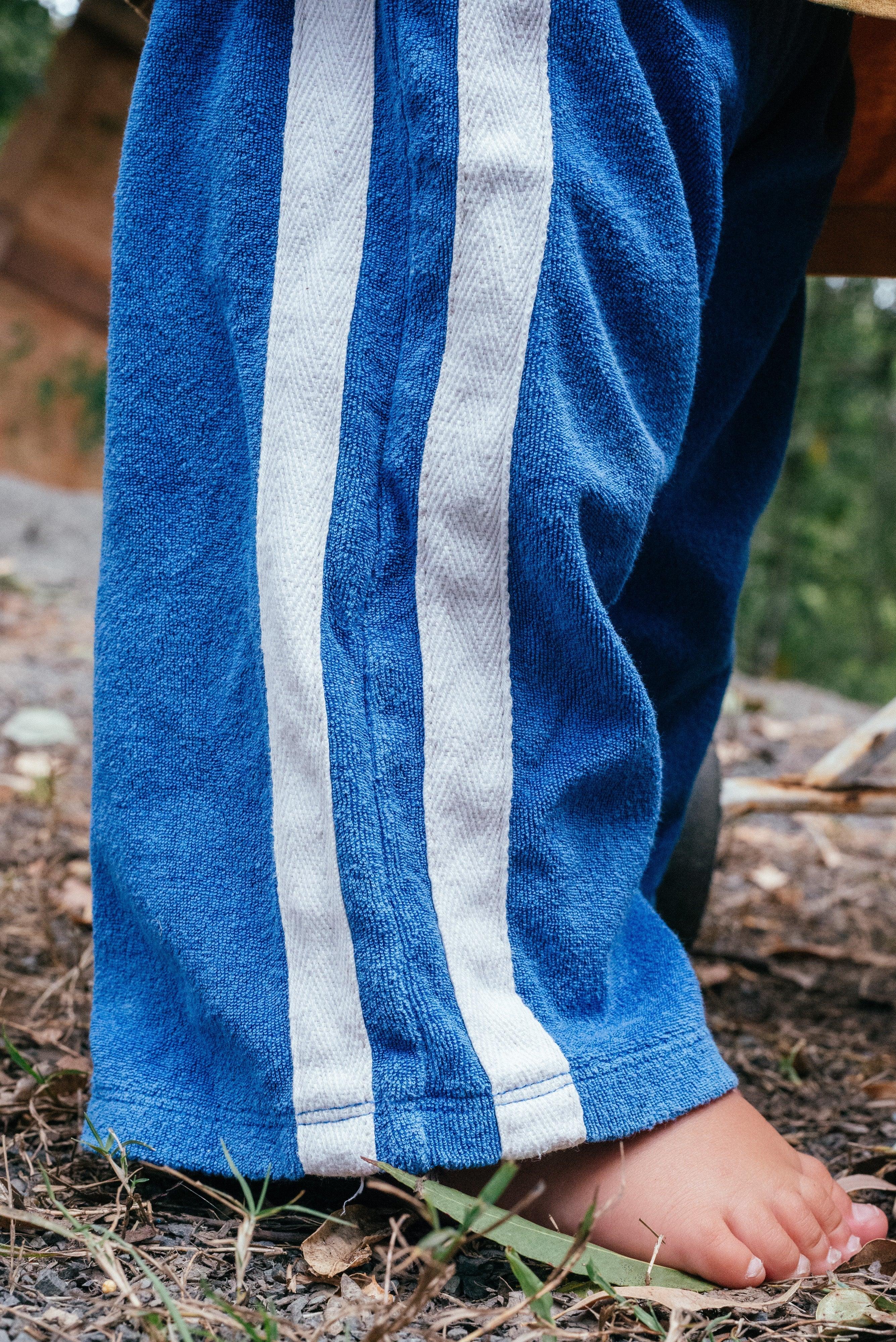 Mini Terry Pant in Cobalt - Atmosea